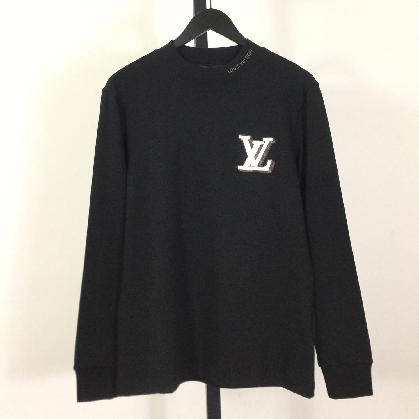 Louis Vuitton Embossed LV Long-Sleeved T-Shirt - EUR FASHION