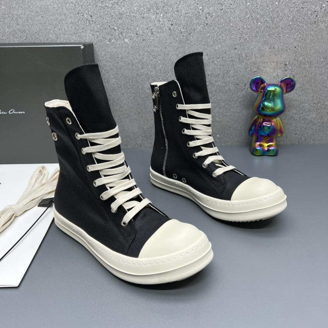 Rick Owens High Top Sneakers - EUR FASHION