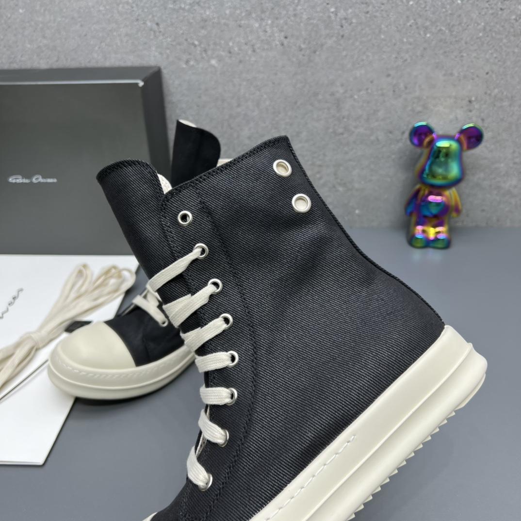 Rick Owens High Top Sneakers - EUR FASHION