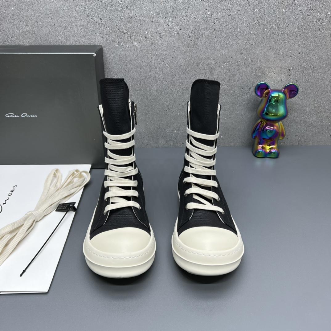 Rick Owens High Top Sneakers - EUR FASHION