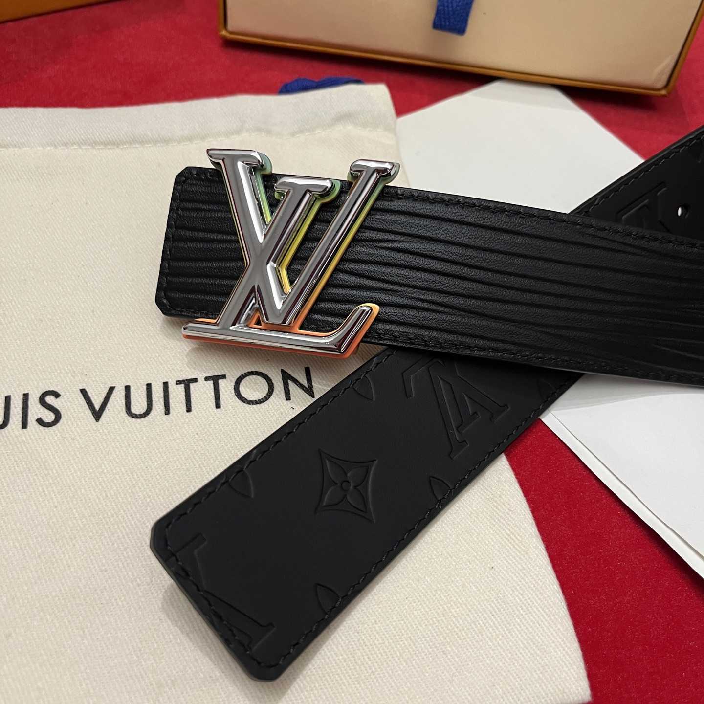Louis Vuitton Reversible Belt  4cm - EUR FASHION