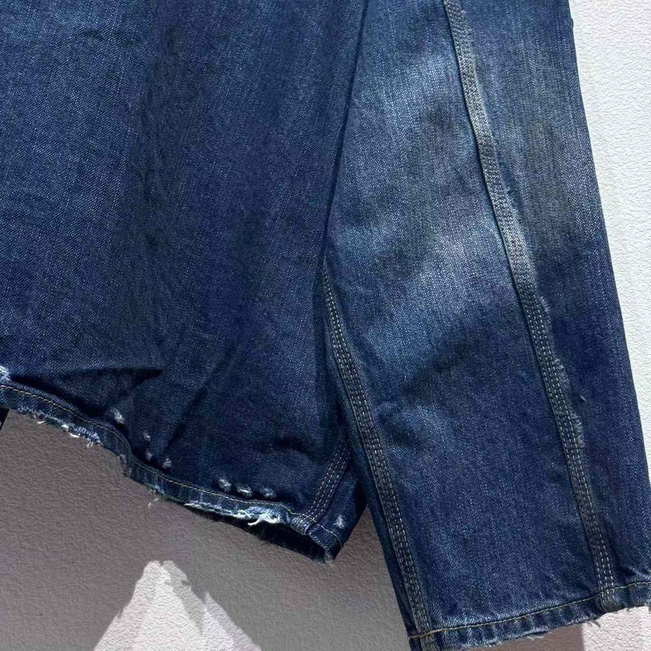 Balenciaga Zip-Up Denim Jacket In Blue Cotton Denim - EUR FASHION