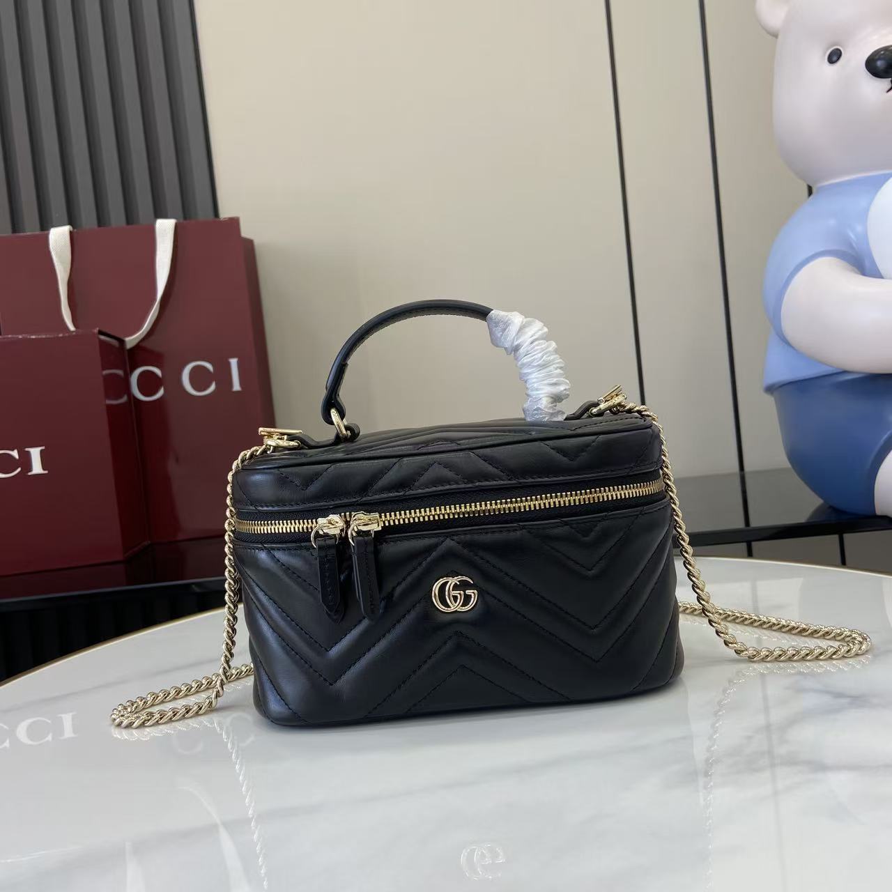 Gucci GG Marmont Mini Vanity Bag - EUR FASHION