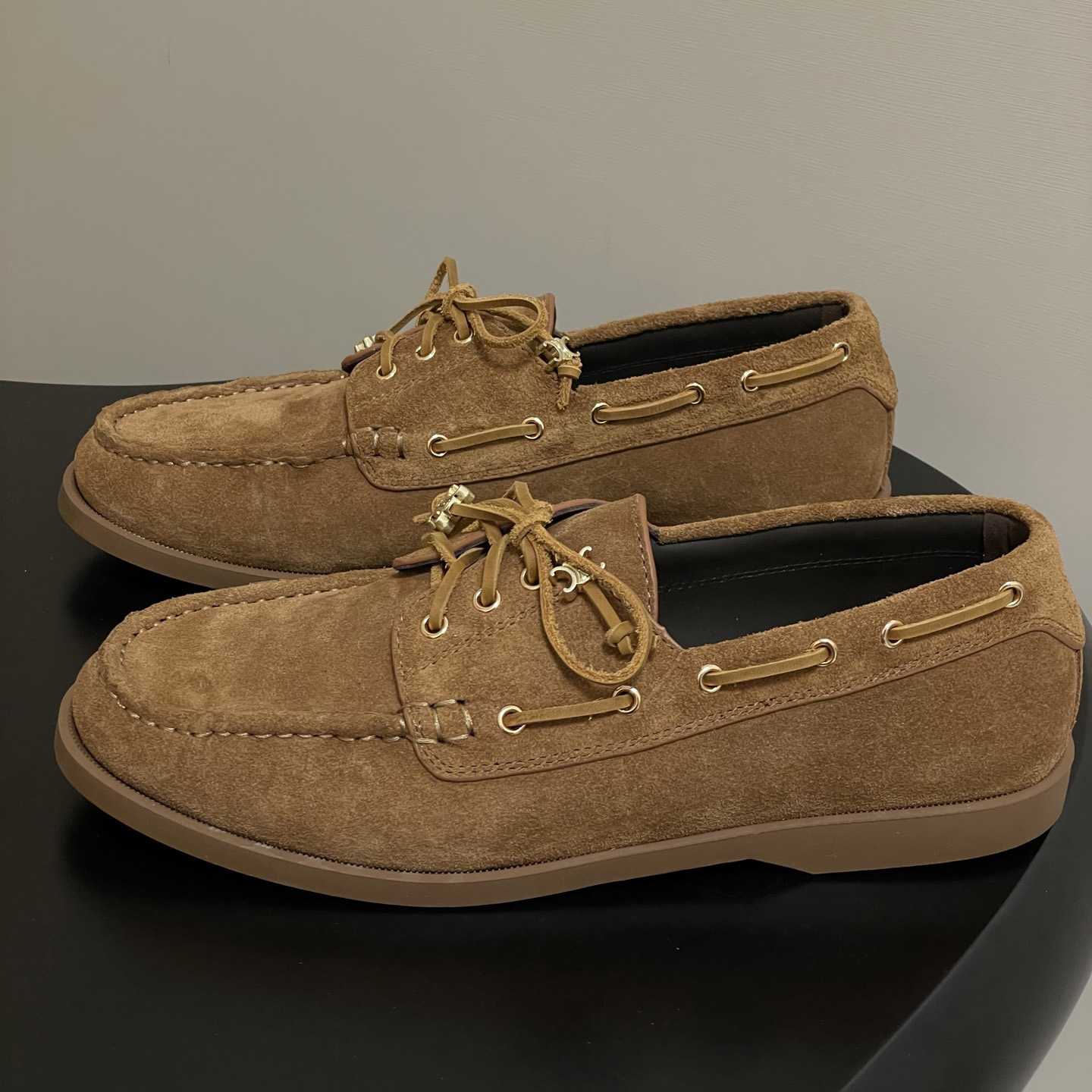 Celine Bateau In Suede Calfskin - EUR FASHION