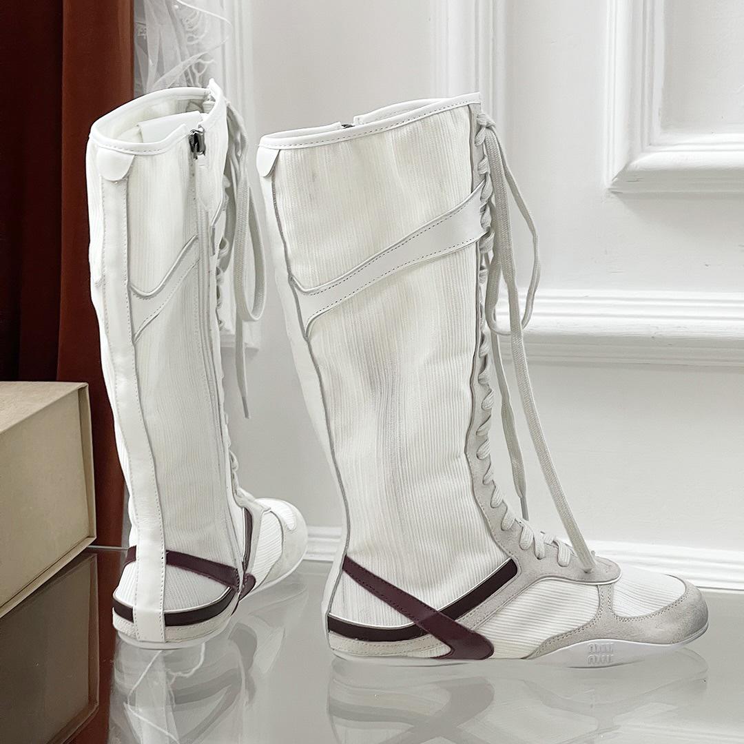 Miu Miu Panelled Boots - EUR FASHION