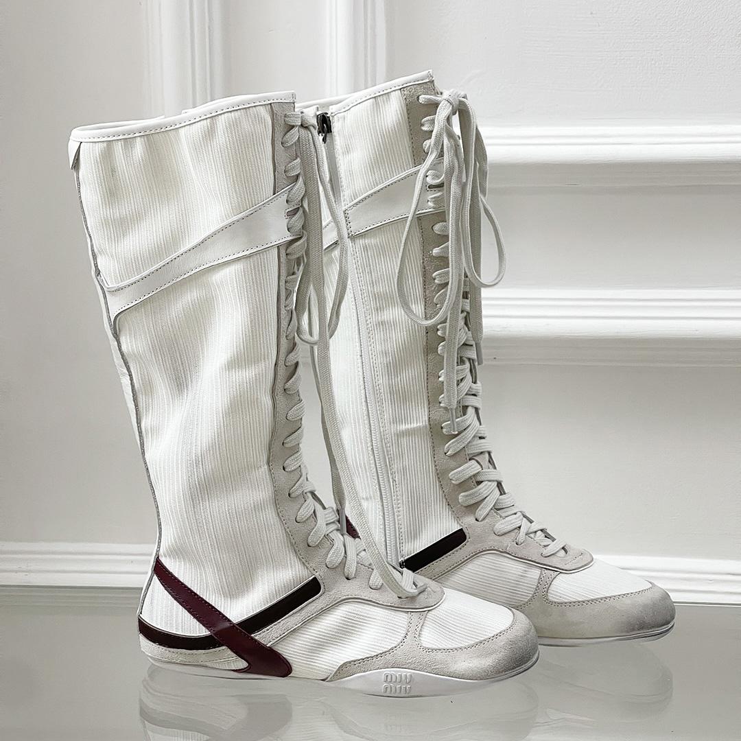 Miu Miu Panelled Boots - EUR FASHION