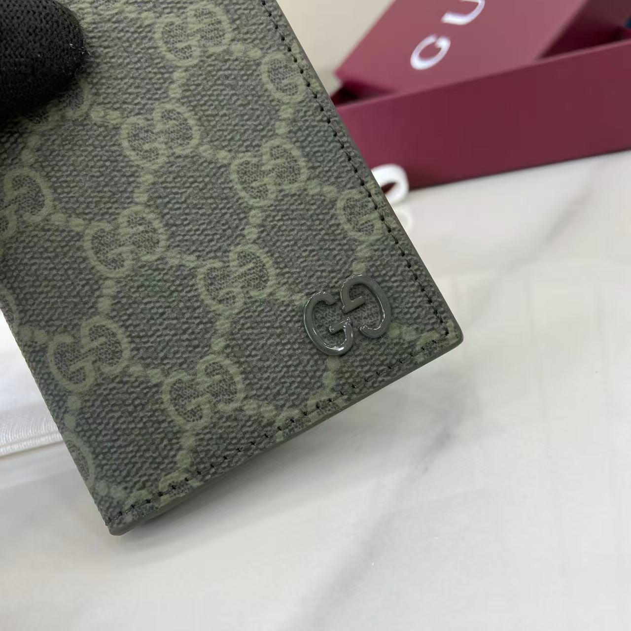 Gucci GG Monogram Long Card Case - EUR FASHION