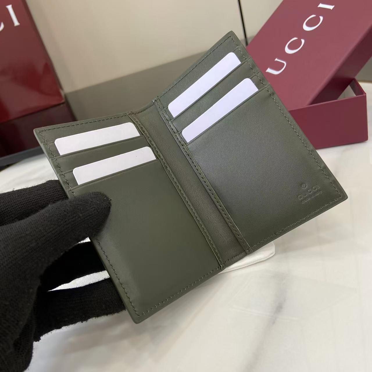 Gucci GG Monogram Long Card Case - EUR FASHION