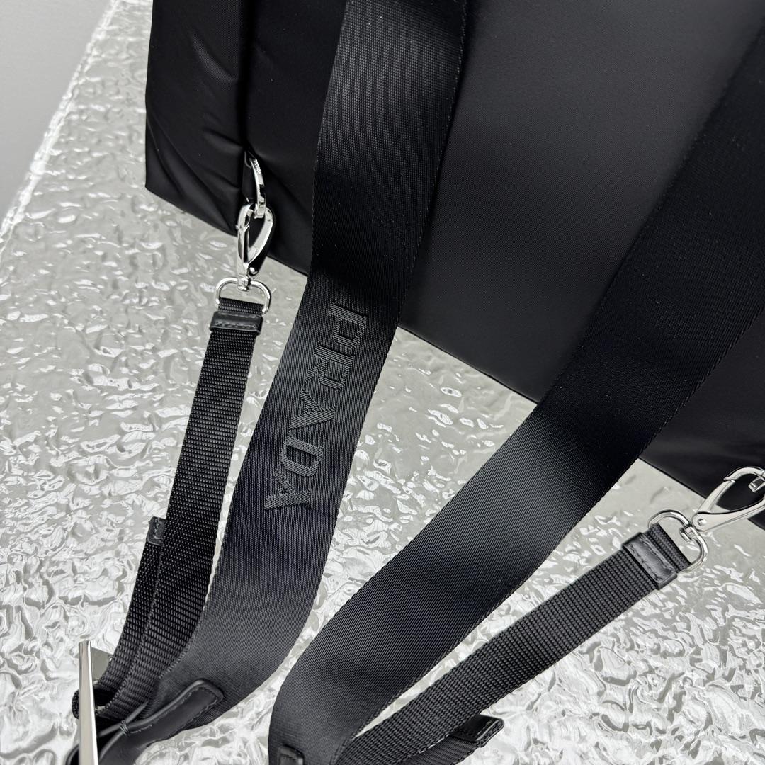 Prada Explore Re-Nylon And Leather Backpack - EUR FASHION