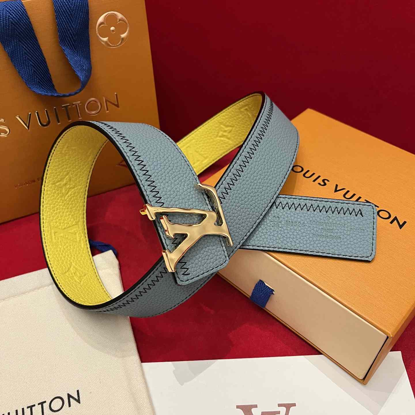 Louis Vuitton 40mm Reversible Belt  - EUR FASHION