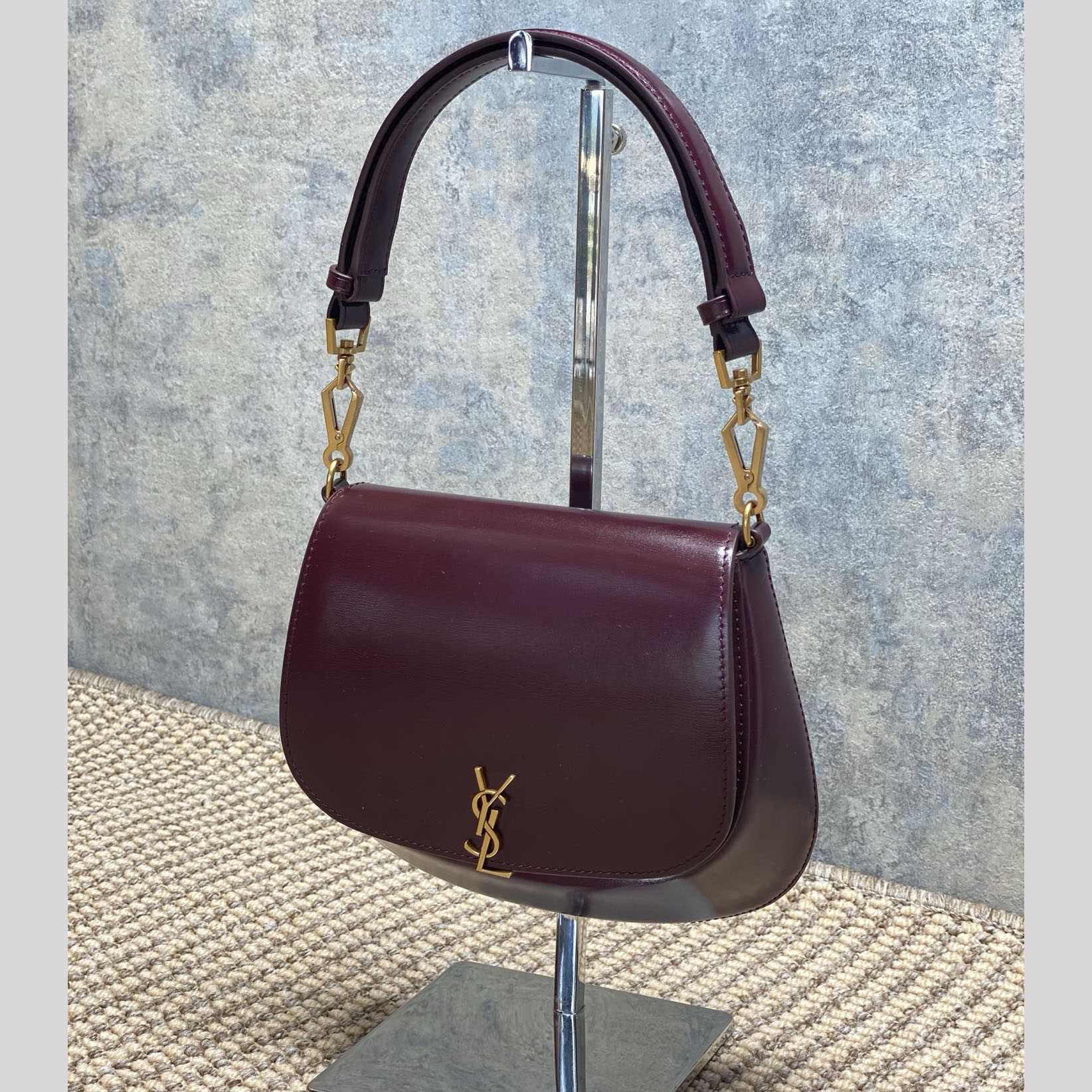 Saint Laurent Mini Voltaire Top Handle Bag In Patent Leather - EUR FASHION