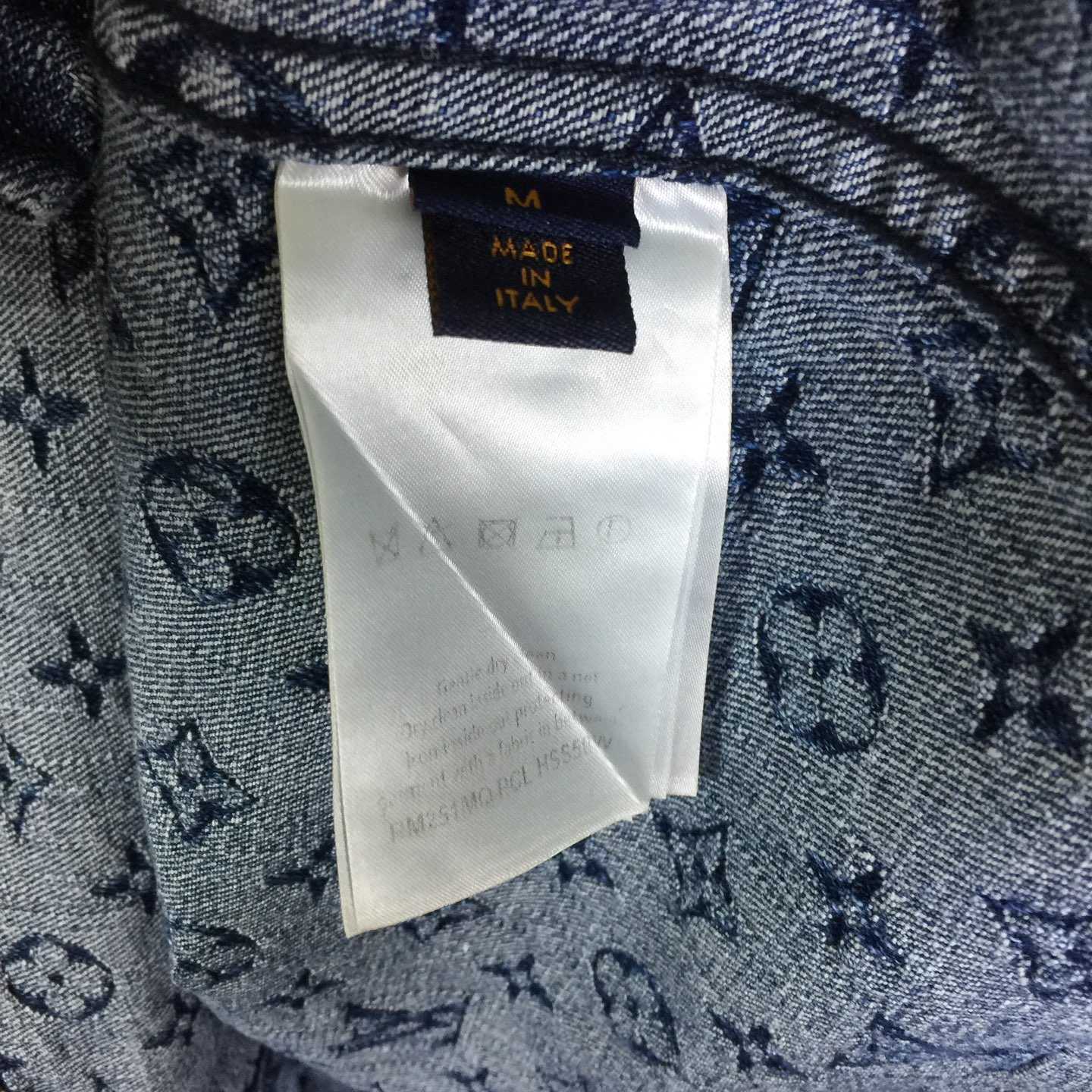 Louis Vuitton Monogram Denim Shirt   1AI195 - EUR FASHION