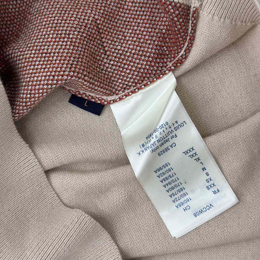 Louis Vuitton Argyle Intarsia Cardigan Vest   1AIMDG - EUR FASHION