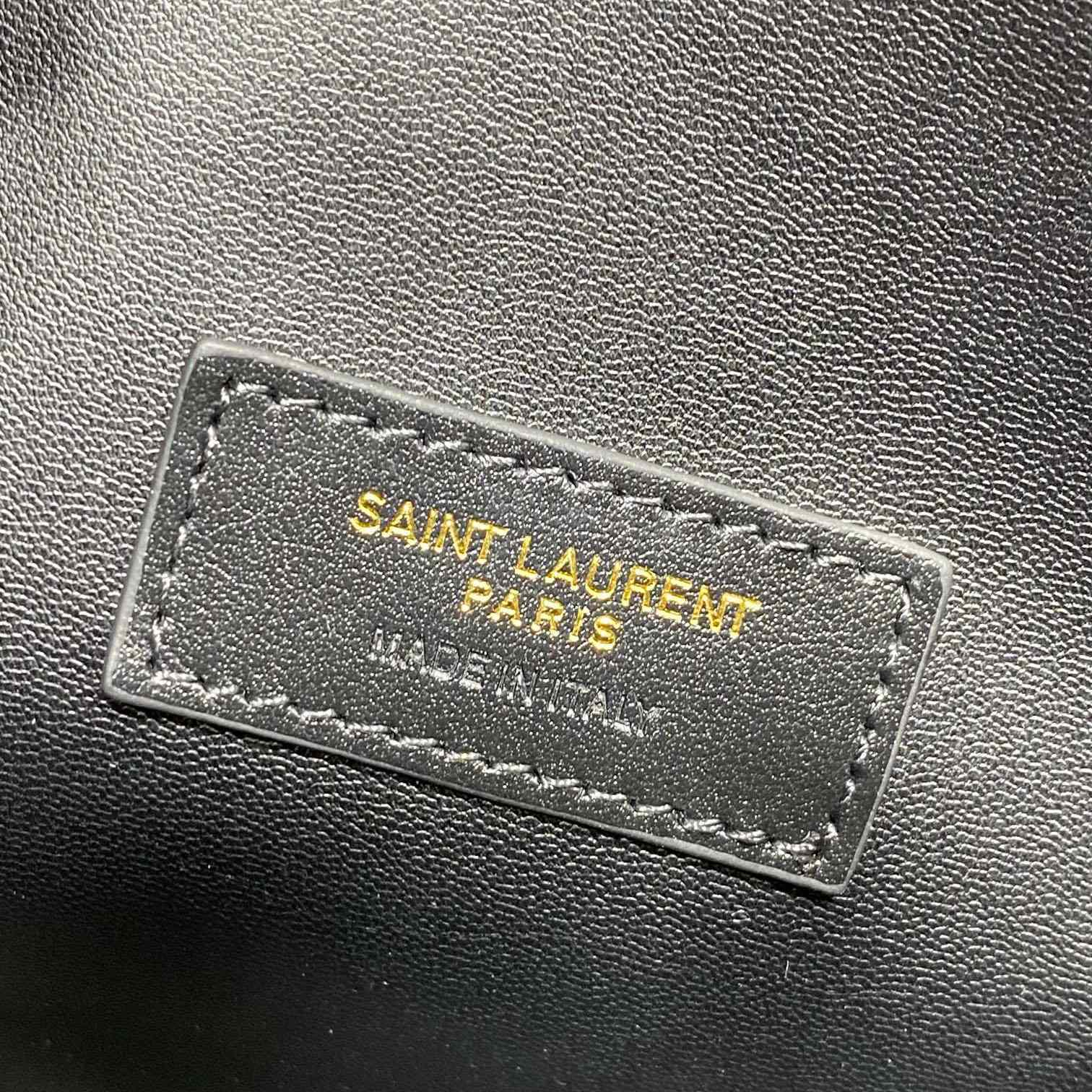 Saint Laurent Mini Toy Shopping Saint Laurent In Crocodile -  Embossed Leather - EUR FASHION
