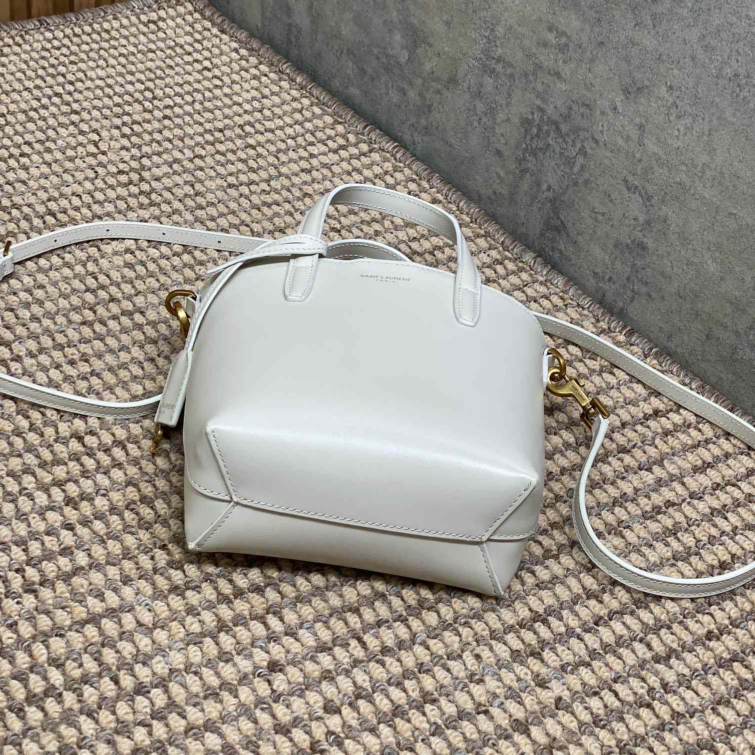 Saint Laurent Mini Toy Shopping Saint Laurent In Box Leather - EUR FASHION