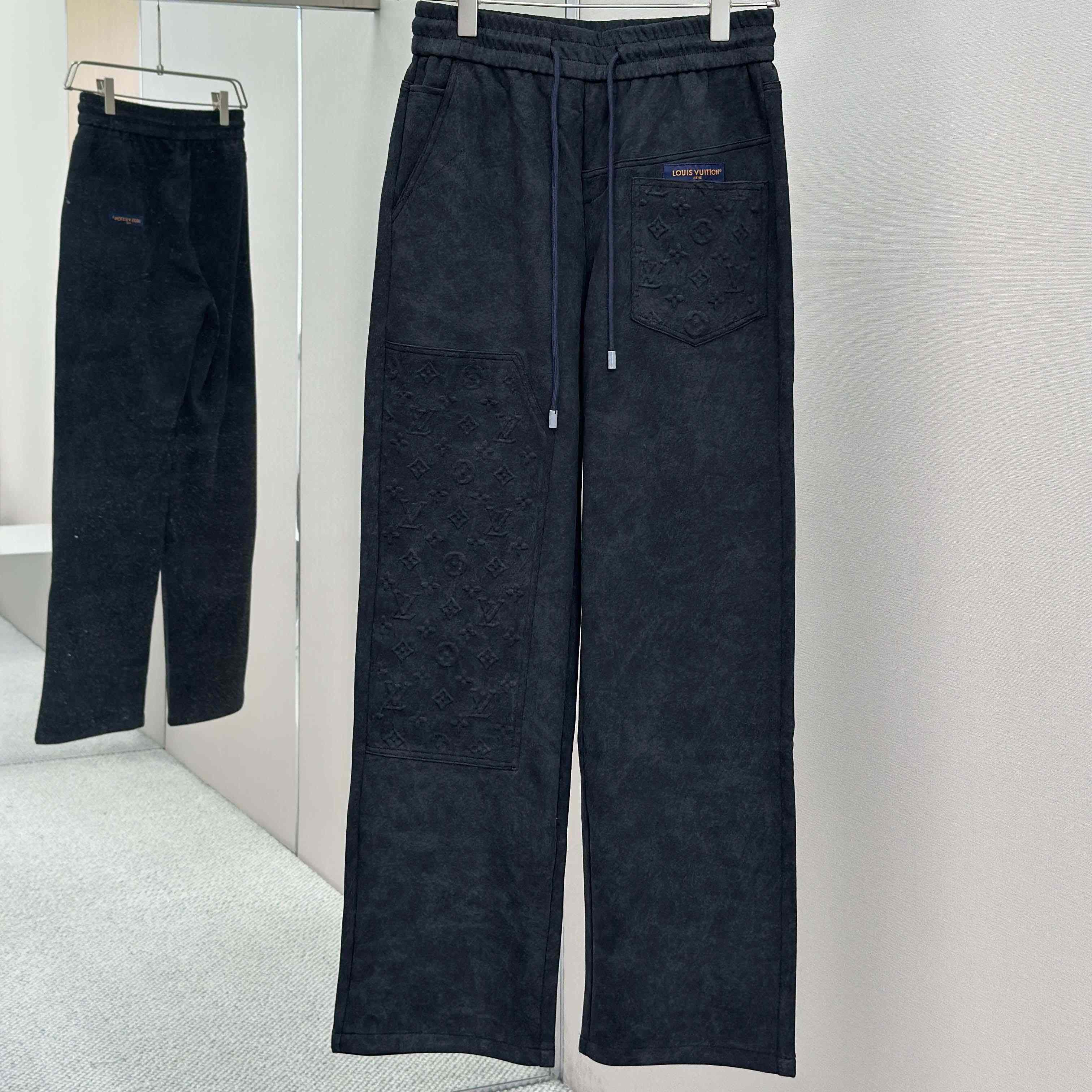 Louis Vuitton Monogram Cotton Pants - EUR FASHION
