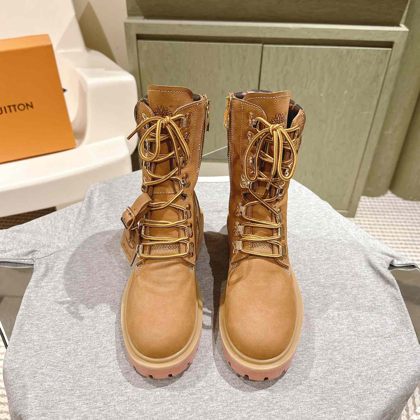 Louis Vuitton LV x Timberland Ranger Boots - EUR FASHION