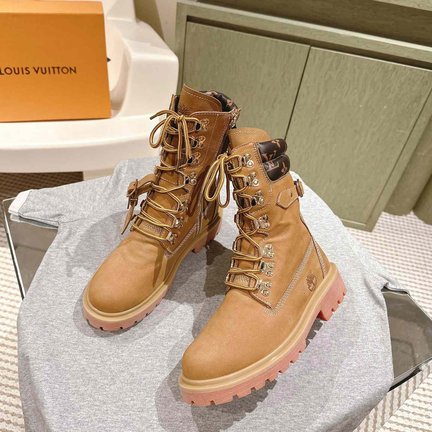 Louis Vuitton LV x Timberland Ranger Boots - EUR FASHION