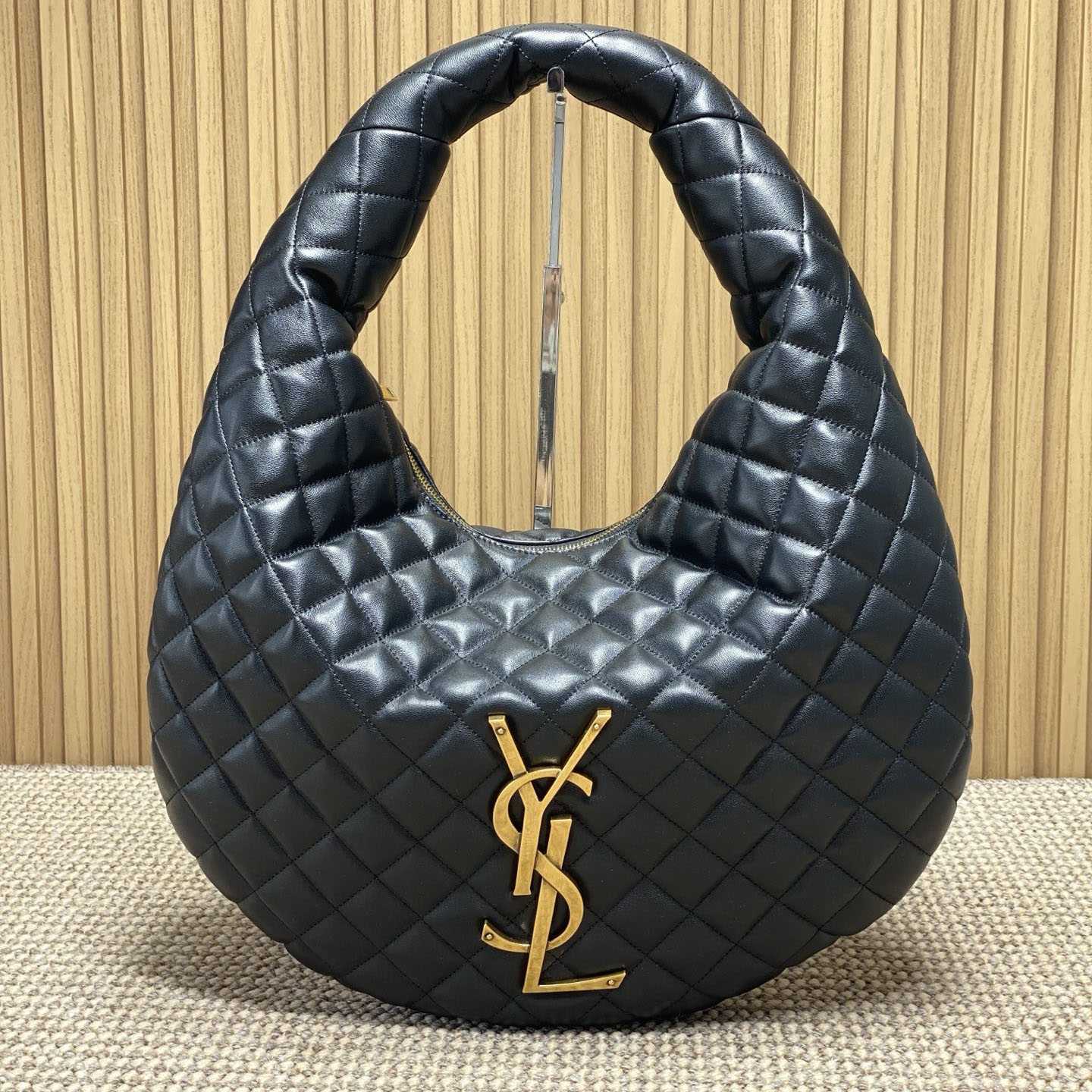 Saint Laurent Icare Hobo In Quilted Nappa - EUR FASHION