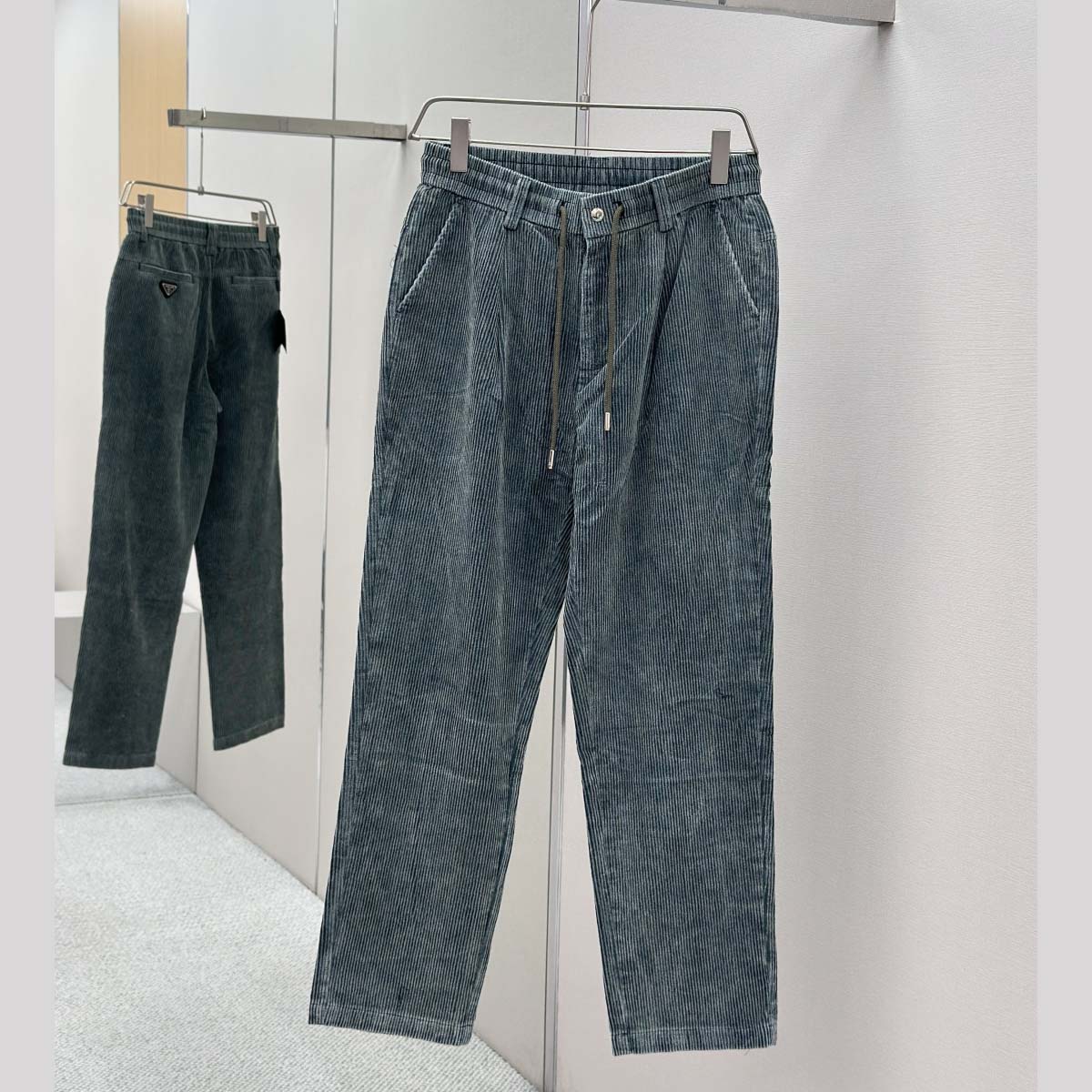 Prada Stretch Cotton Shirt And Pants - EUR FASHION
