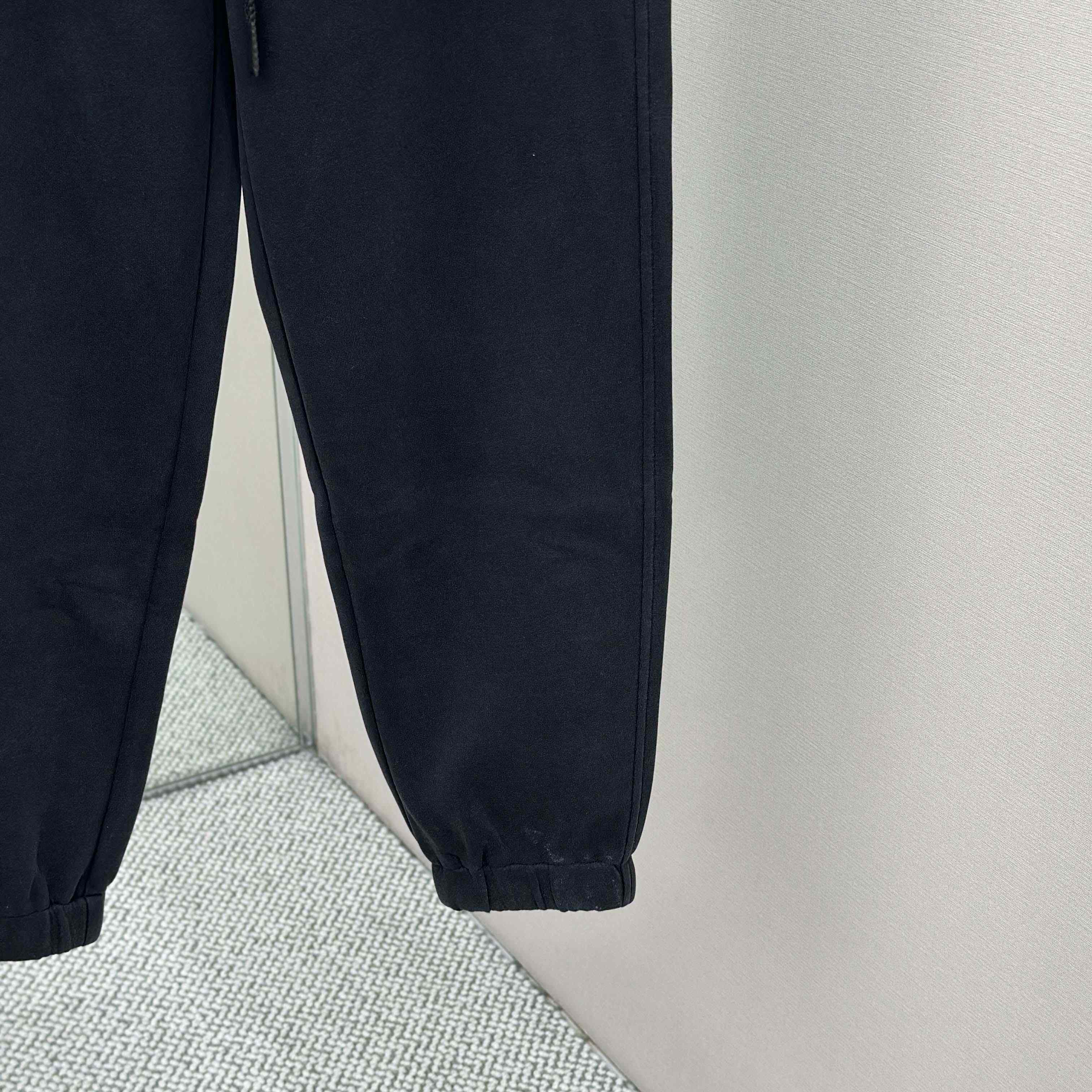 Balenciaga Black Cotton Pants - EUR FASHION
