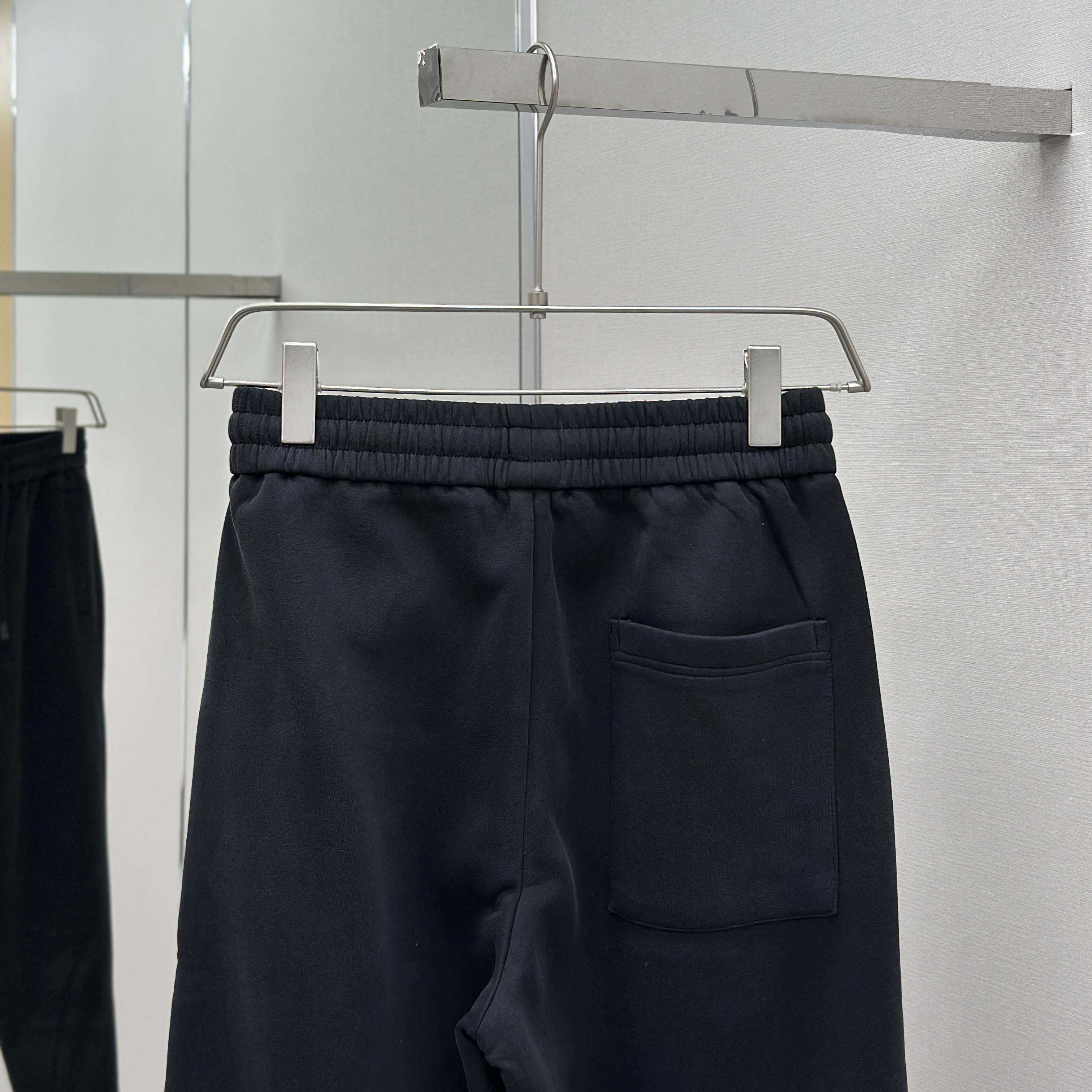 Balenciaga Black Cotton Pants - EUR FASHION
