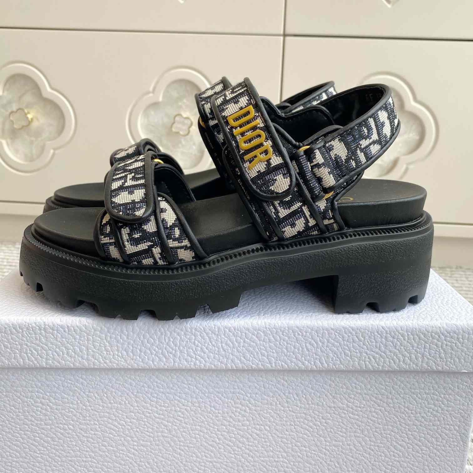 Dior Dioract Platform Sandal   - EUR FASHION