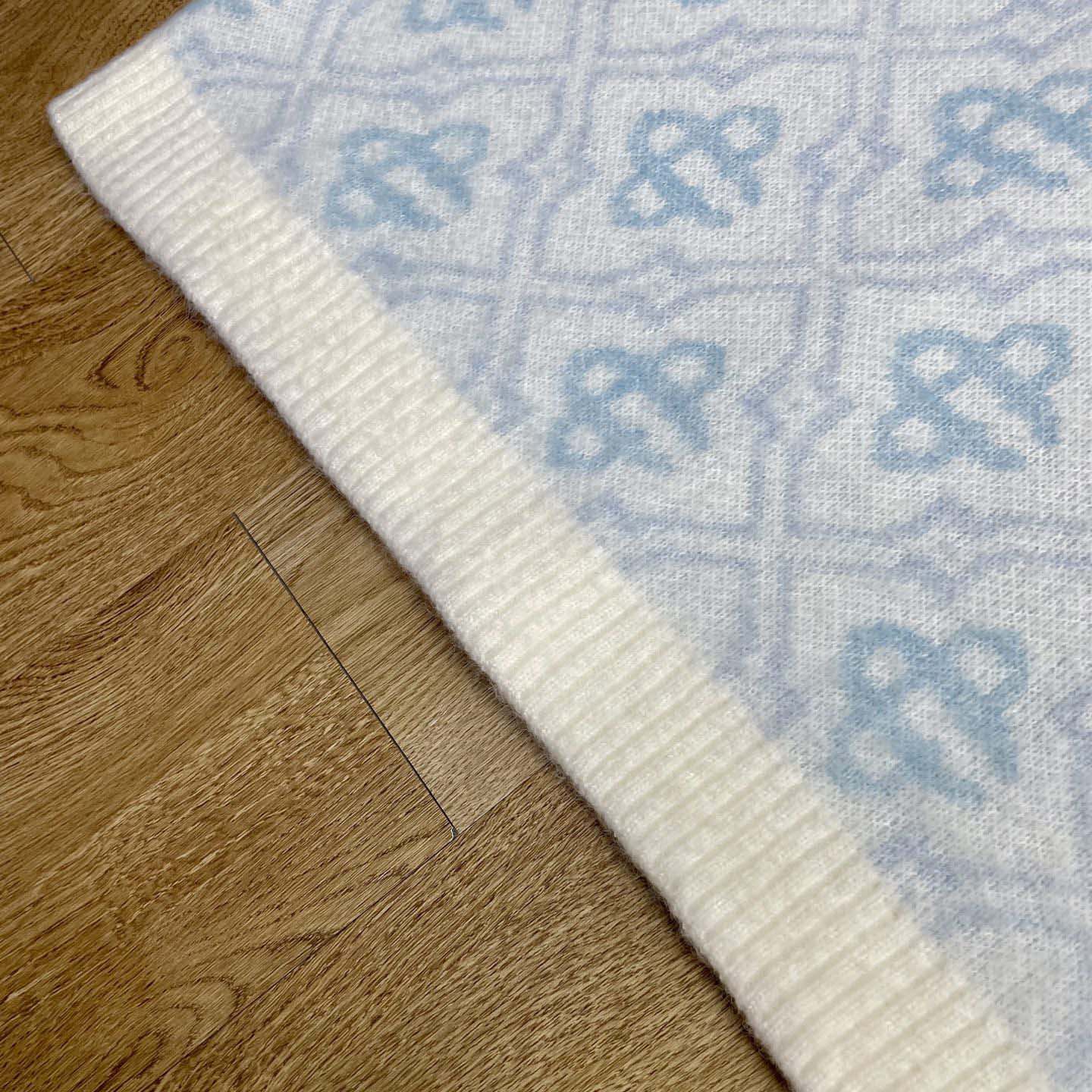 Casablanca Pattern Zip-up Cardigan   D0105 - EUR FASHION