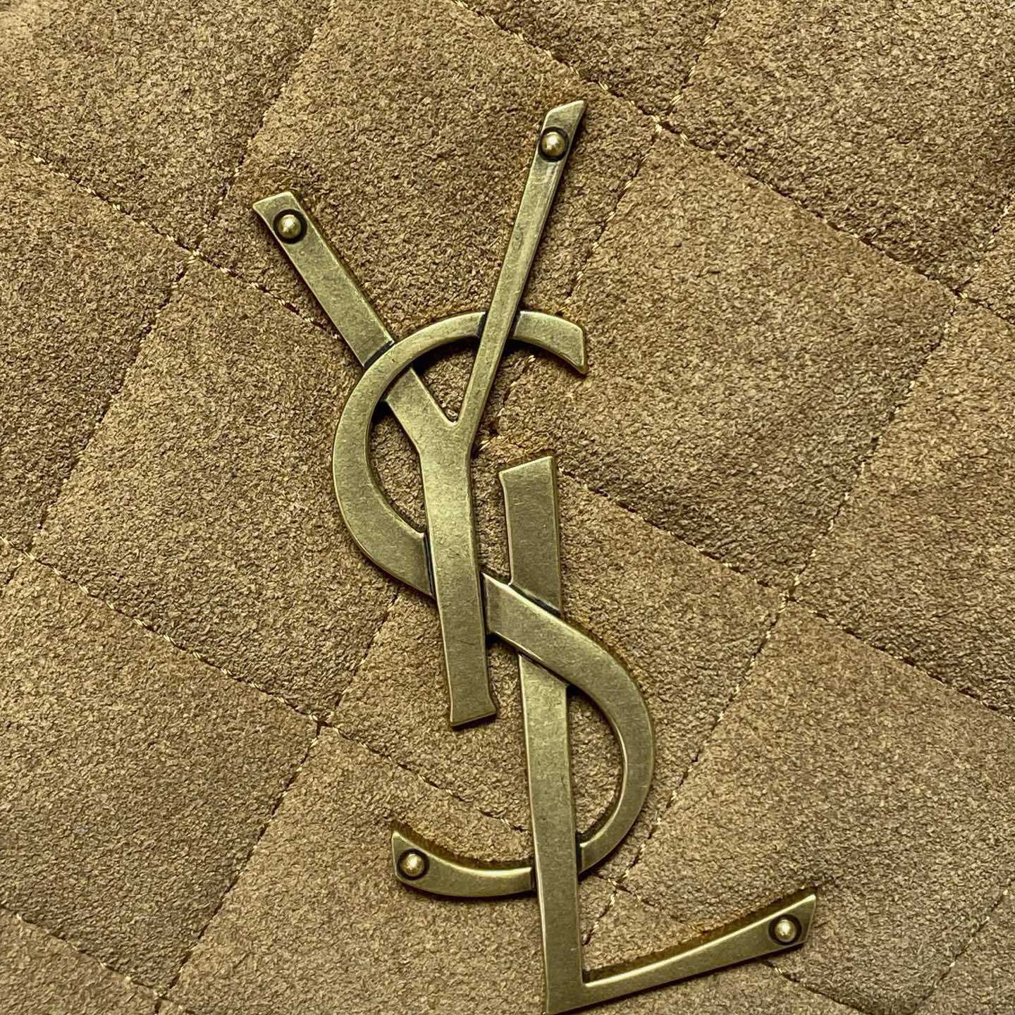 Saint Laurent Icarino In Quilted Suede - EUR FASHION