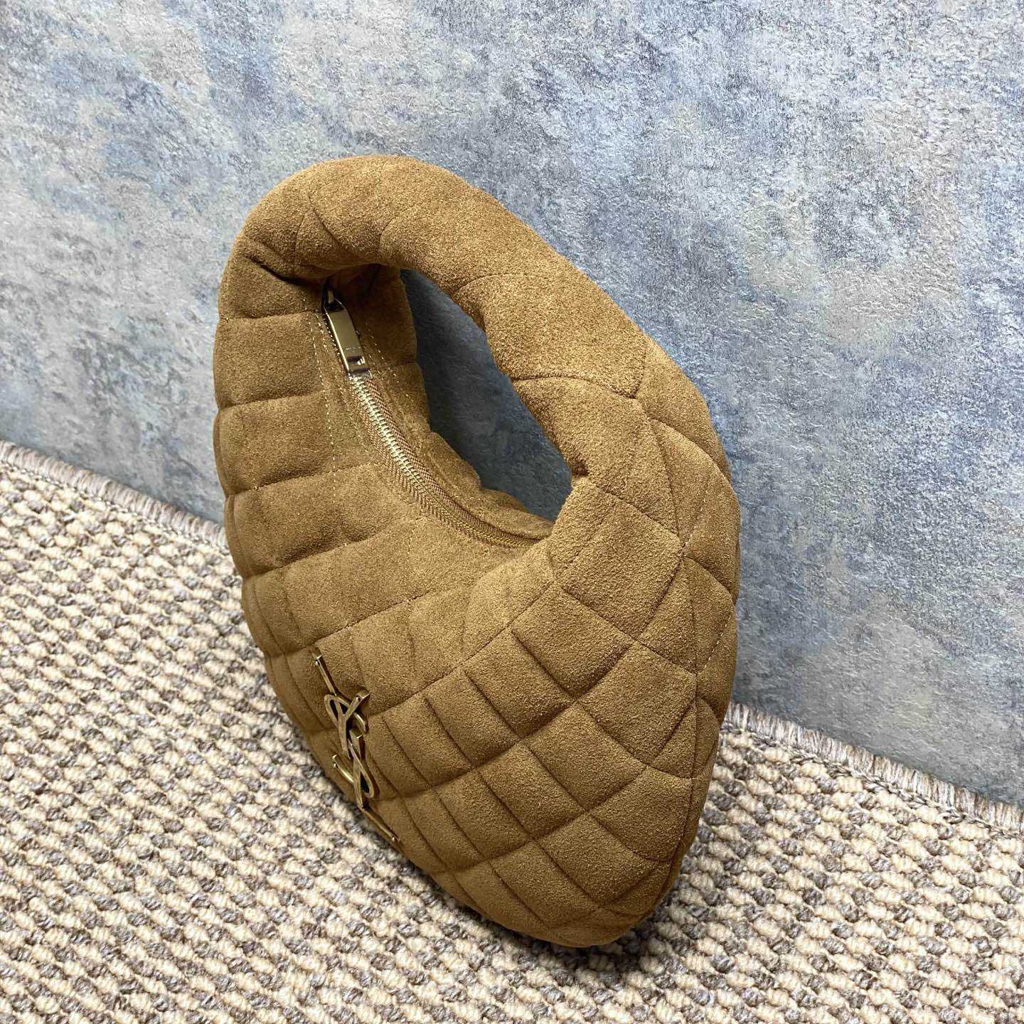 Saint Laurent Icarino In Quilted Suede - EUR FASHION