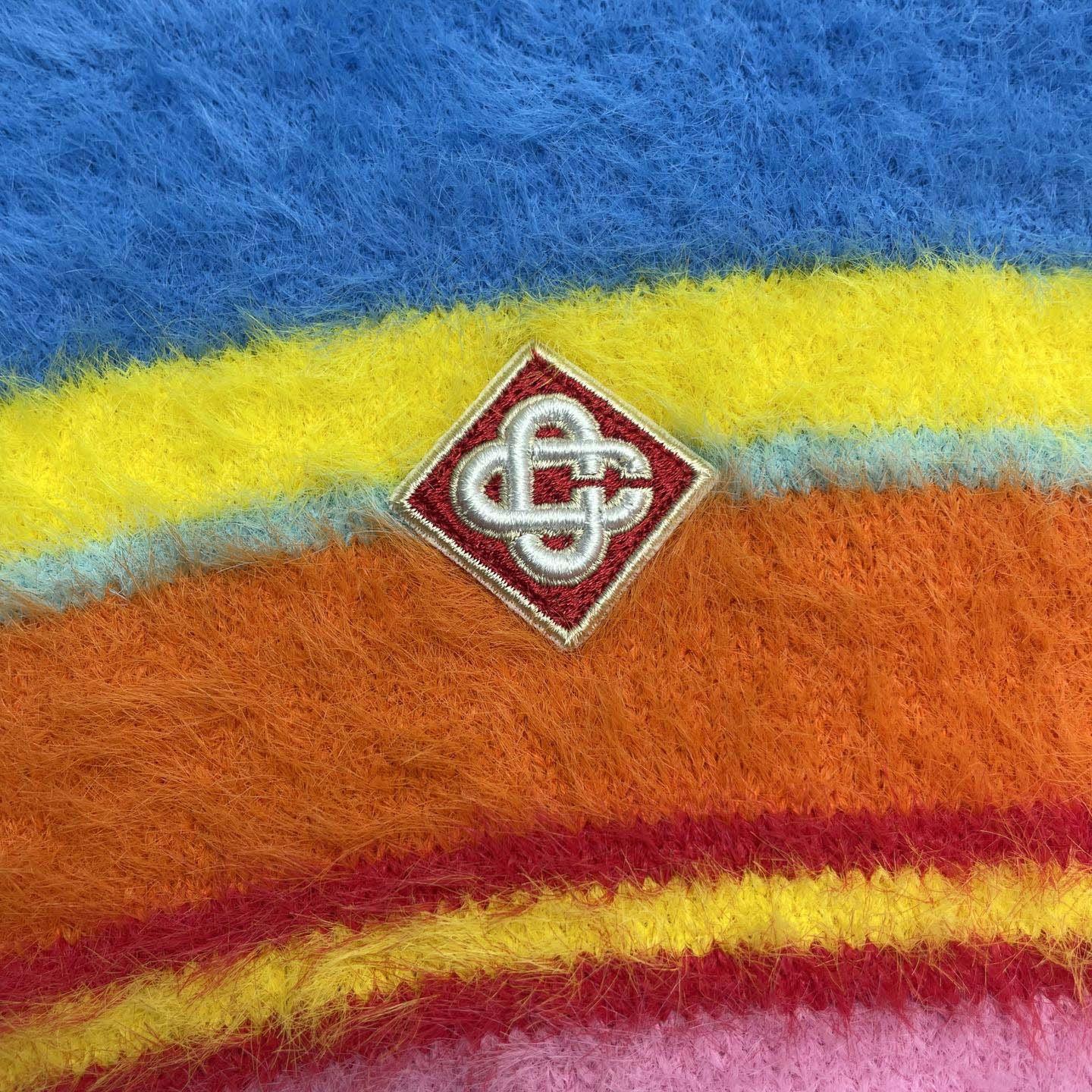 Casablanca Fluffy Oversized Hooded Sweatshirt   Z6021 - EUR FASHION