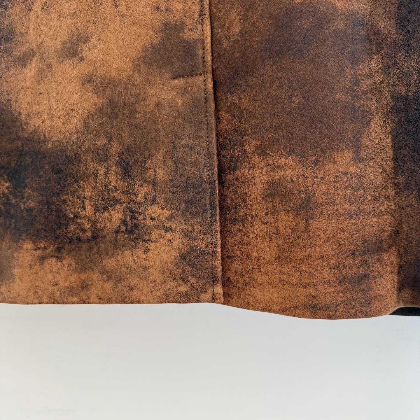Miu Miu Waxed Suede Leather Jacket - EUR FASHION
