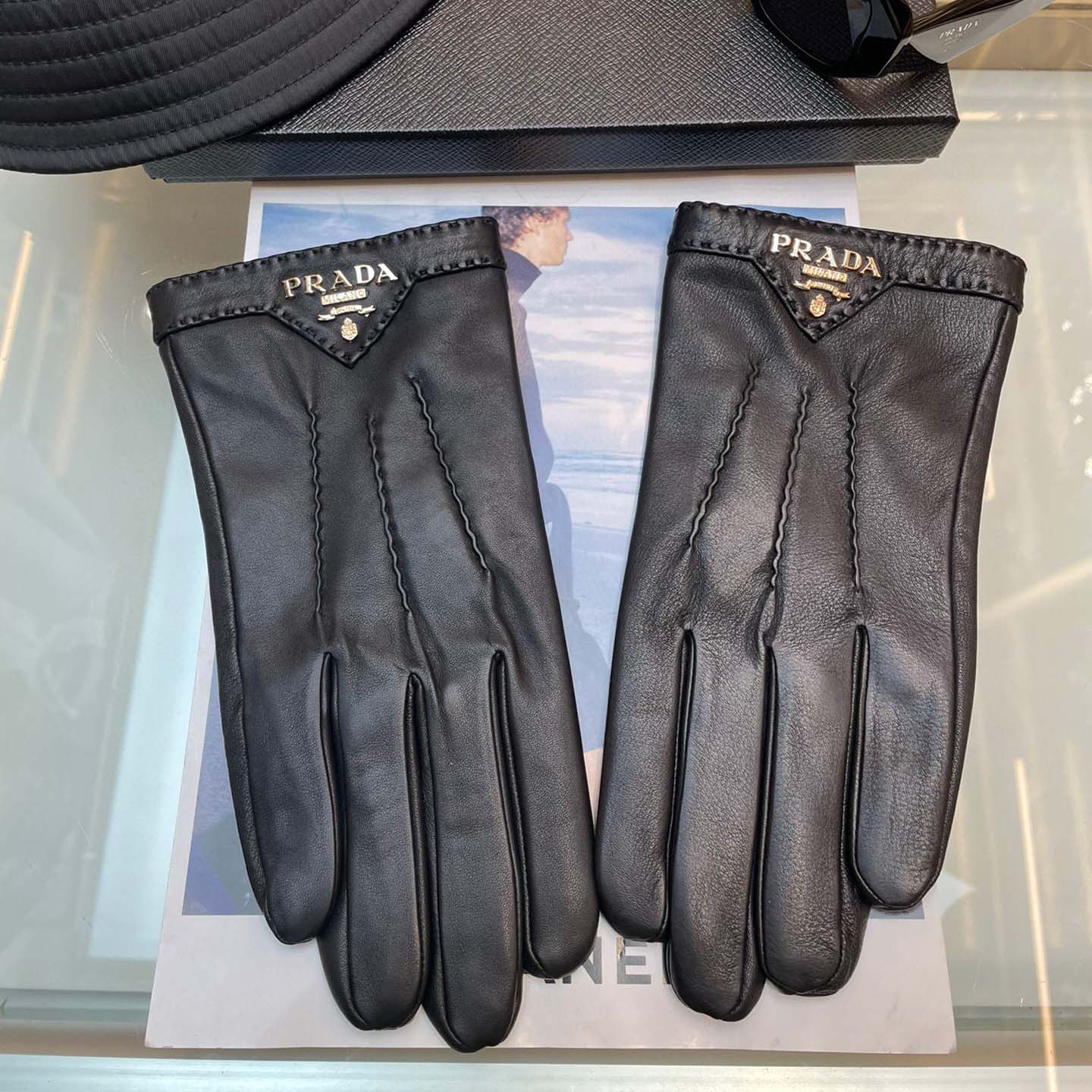 Prada Men's Gloves  - EUR FASHION
