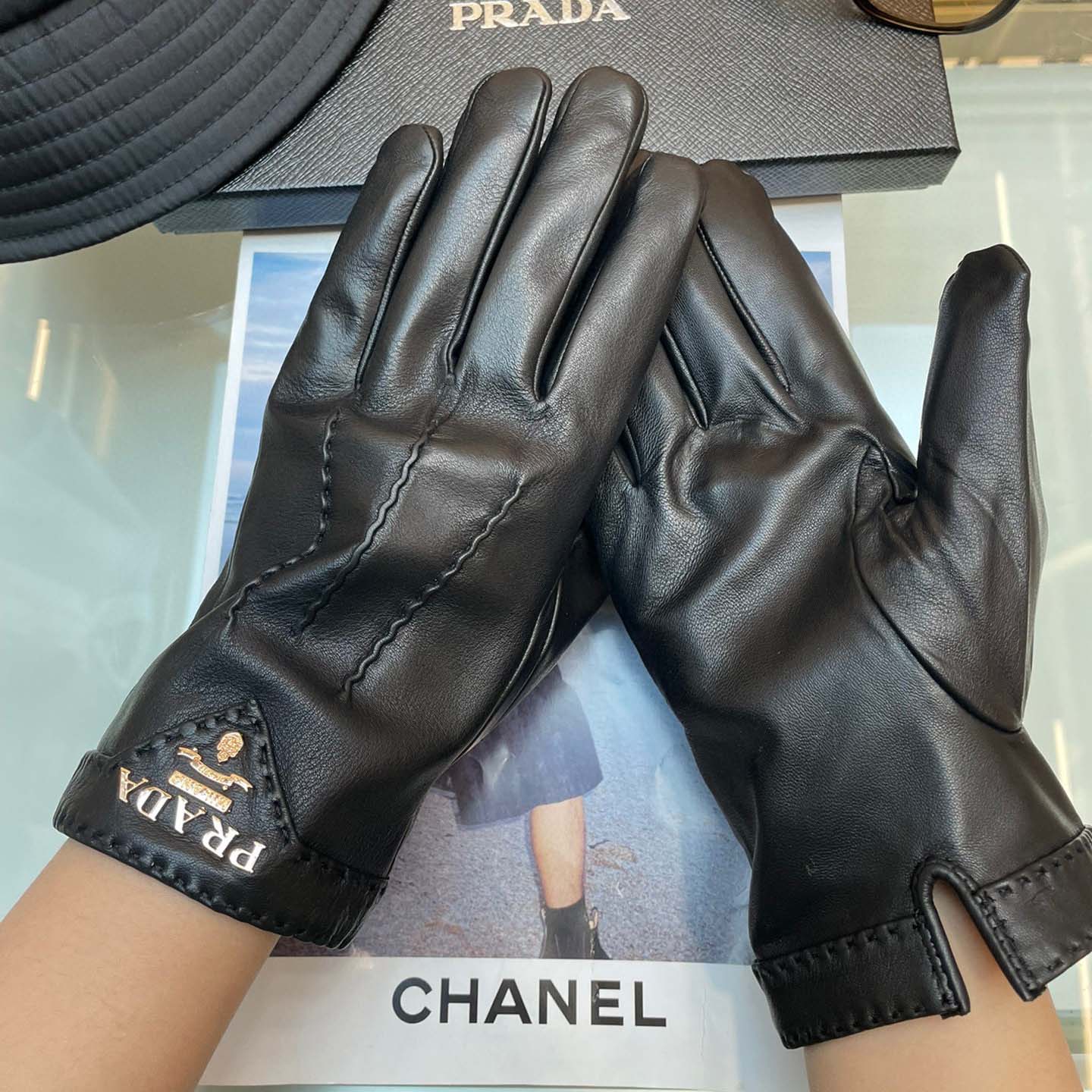 Prada Men's Gloves  - EUR FASHION