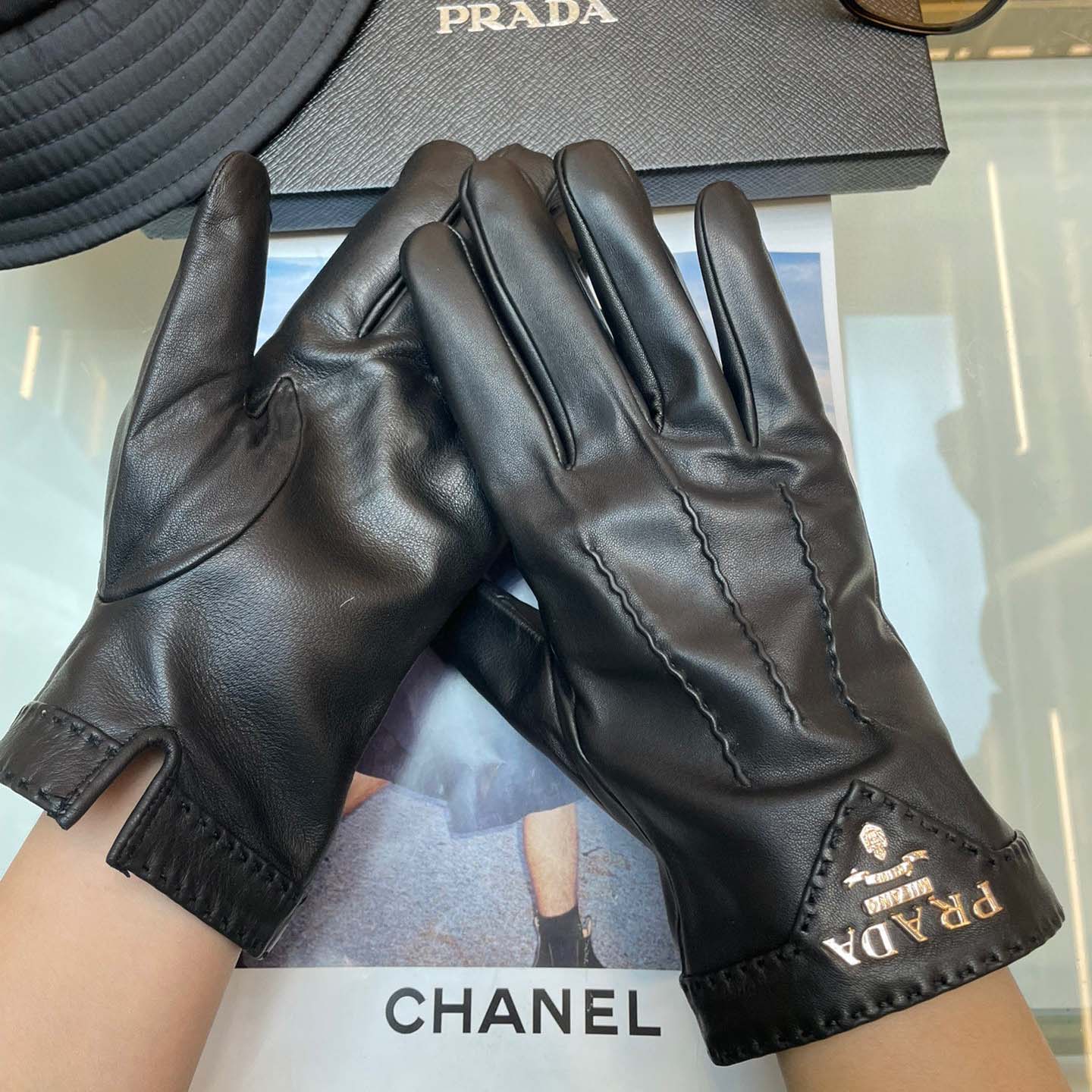 Prada Men's Gloves  - EUR FASHION