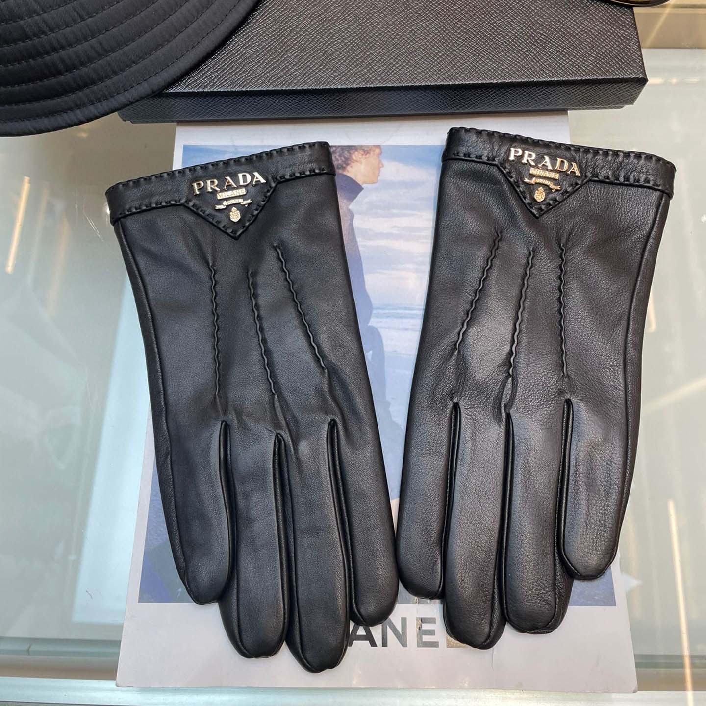 Prada Men's Gloves  - EUR FASHION