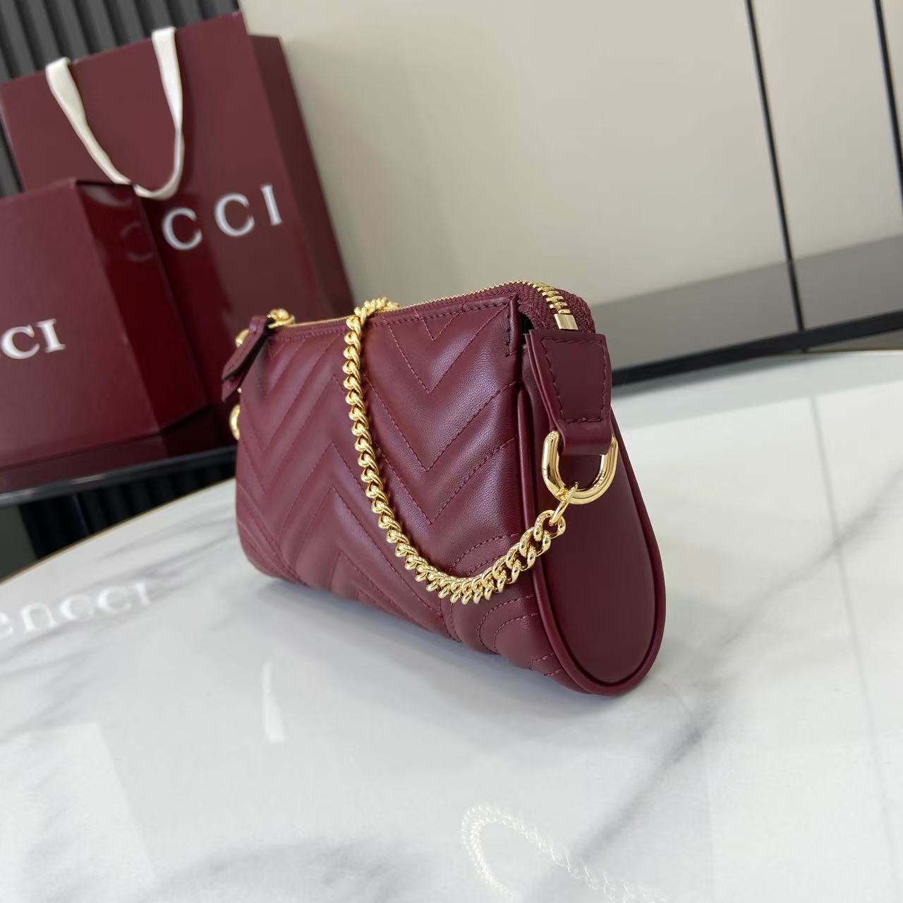 Gucci GG Marmont Small Shoulder Bag - EUR FASHION