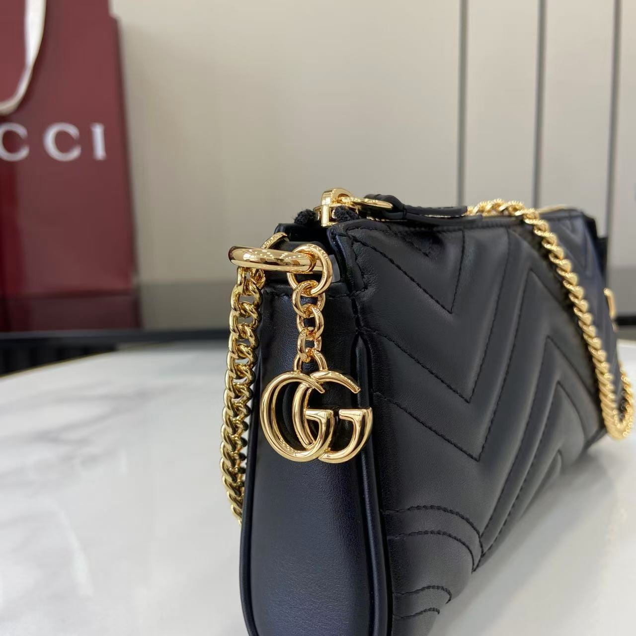 Gucci GG Marmont Small Shoulder Bag - EUR FASHION