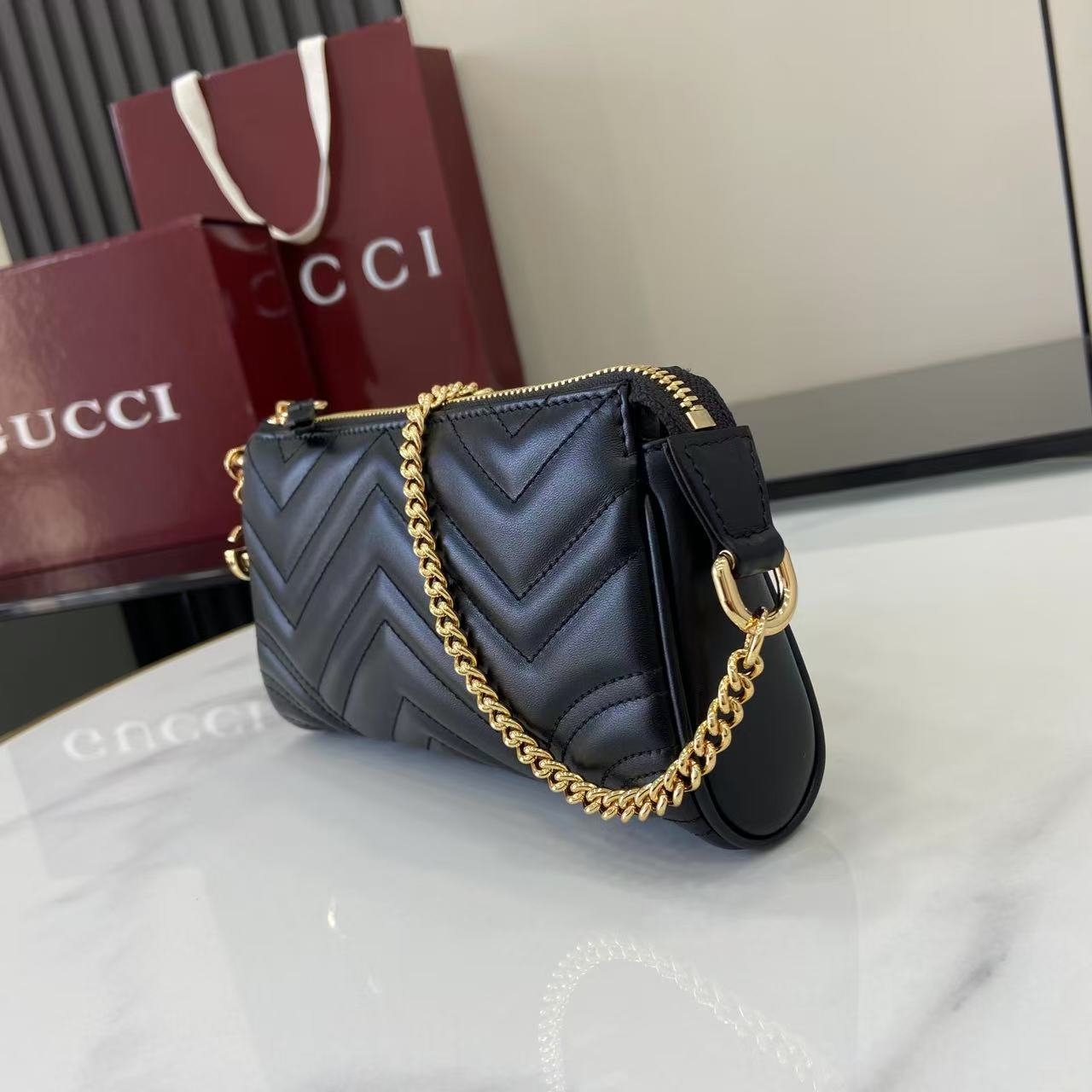 Gucci GG Marmont Small Shoulder Bag - EUR FASHION
