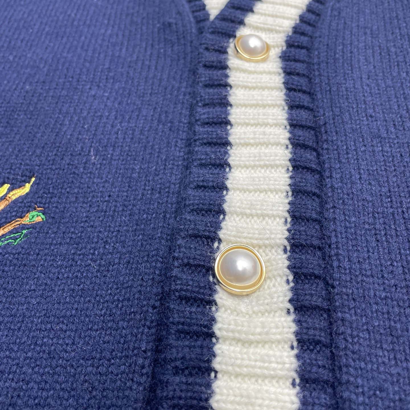 Casablanca Cashmere Cardigan   D0109 - EUR FASHION