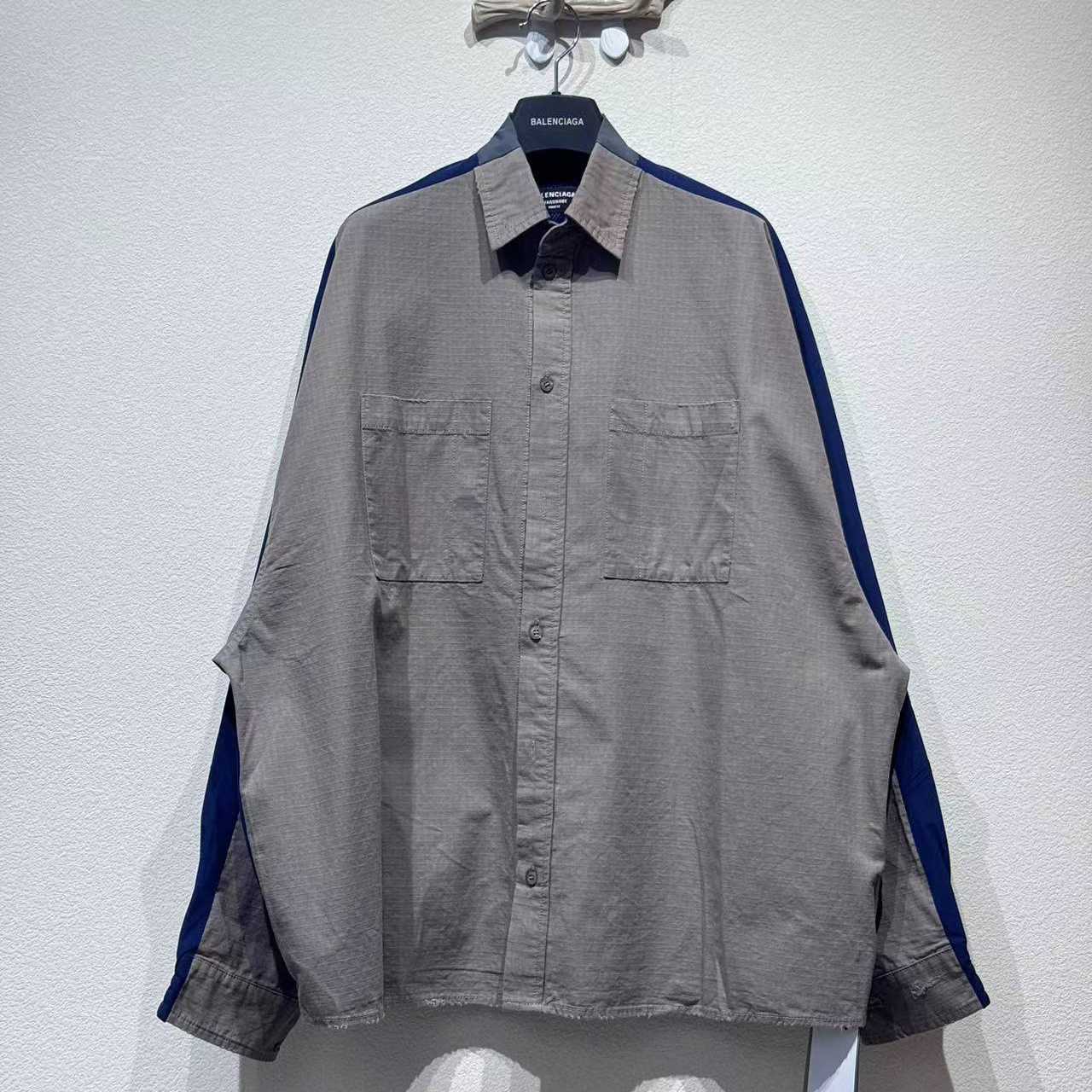 Balenciaga Natural Shirt With Pockets - EUR FASHION