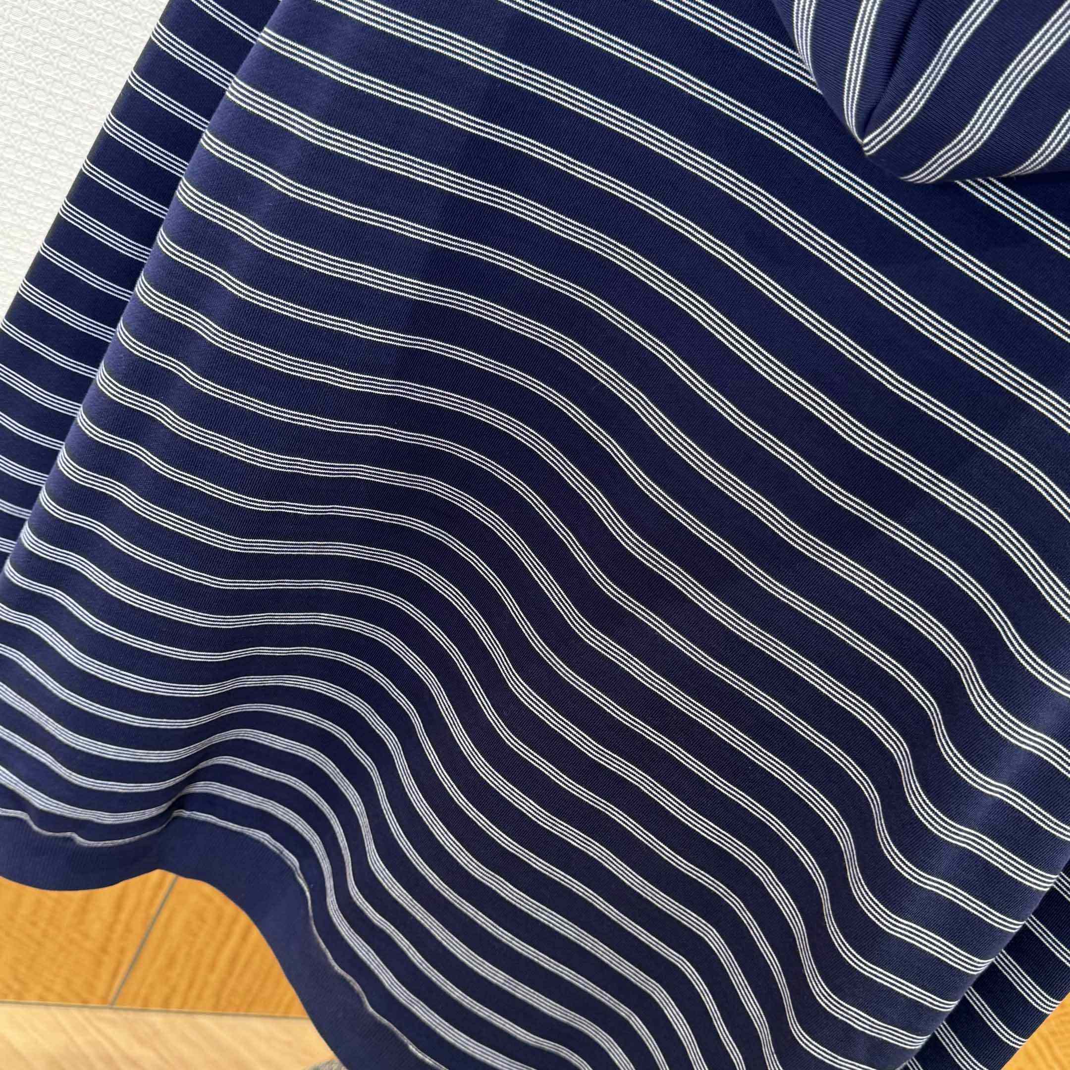 Miu Miu Striped Cotton Fleece Hoodie Jacket - EUR FASHION
