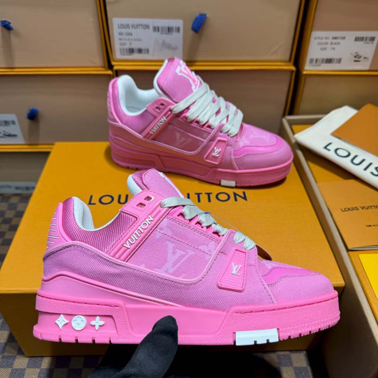 Louis Vuitton LV Trainer Sneaker      - EUR FASHION