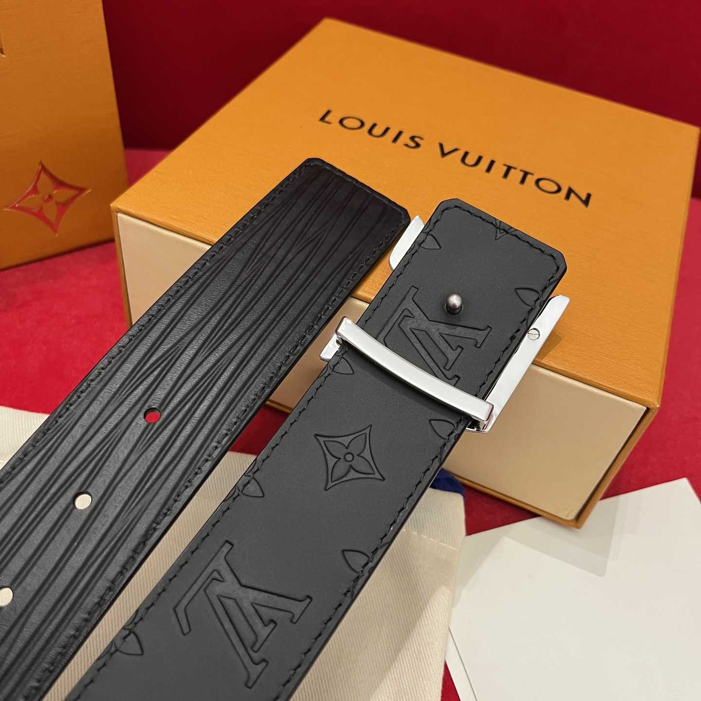 Louis Vuitton Reversible Belt  4cm - EUR FASHION