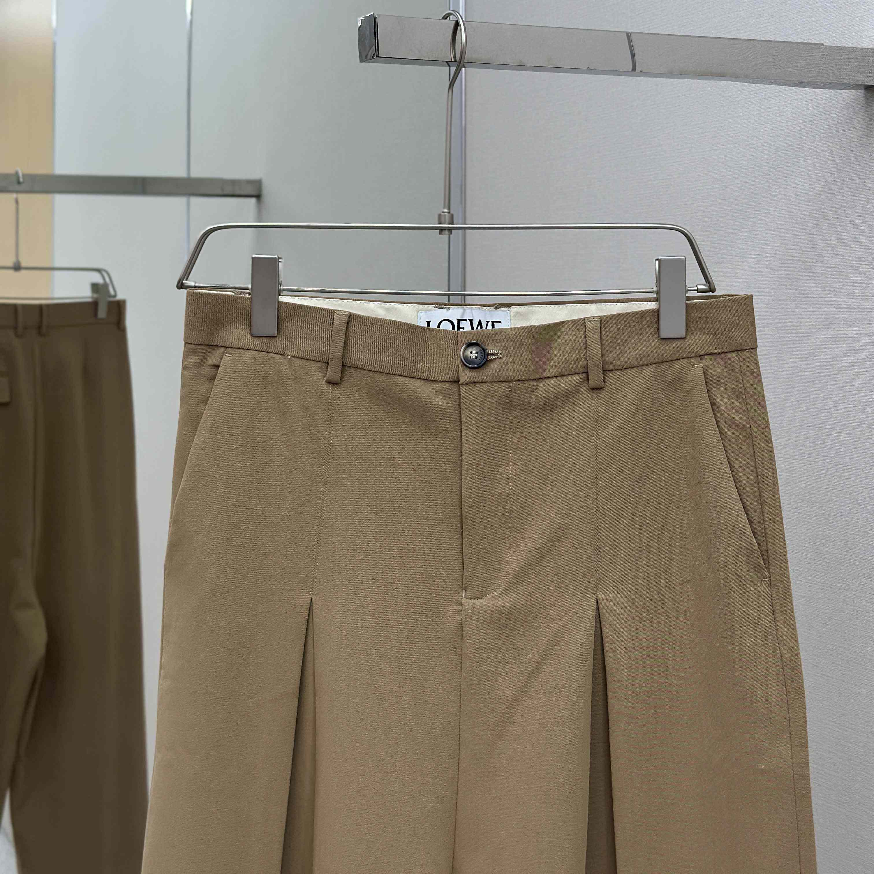 Loewe Low Crotch Trousers In Cotton - EUR FASHION