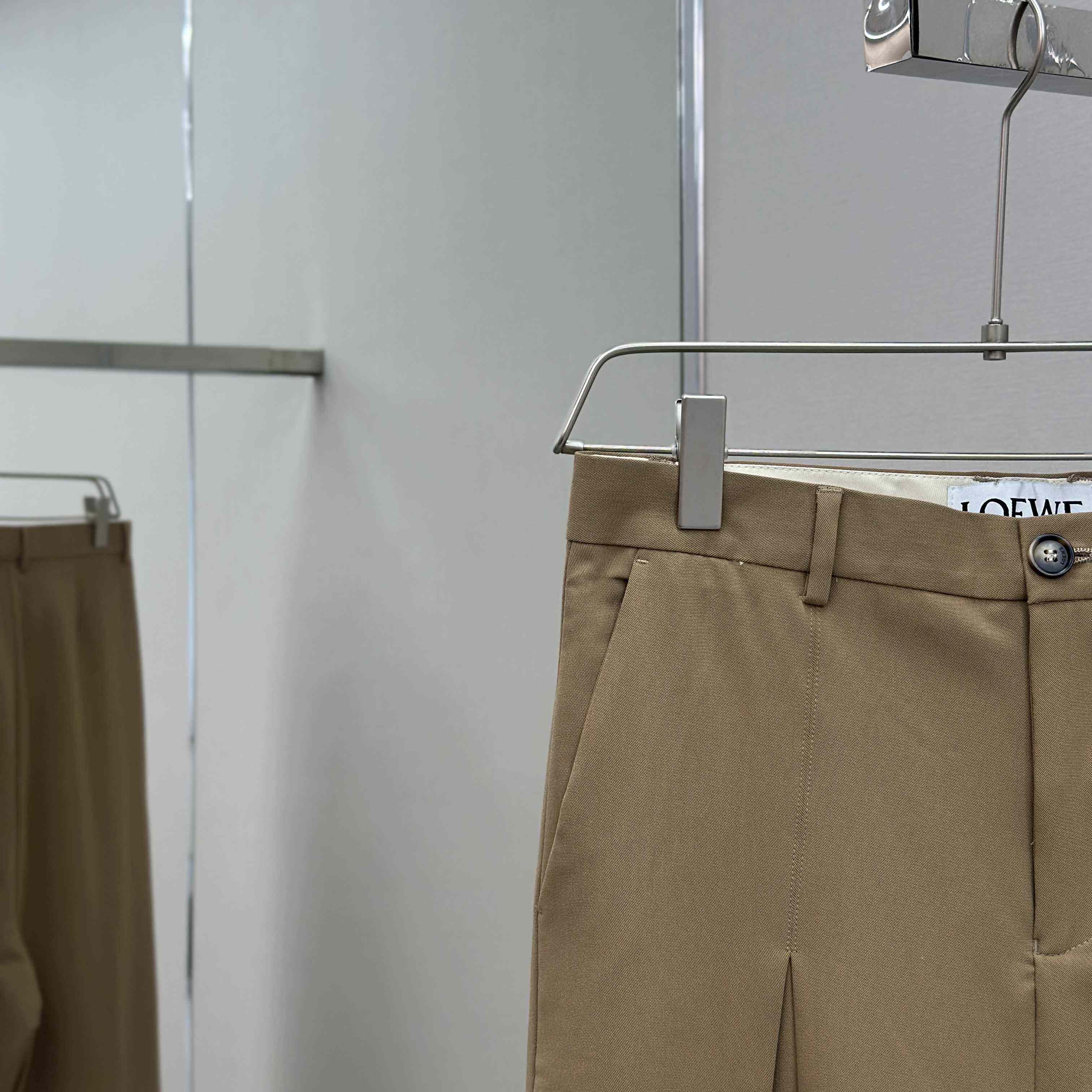 Loewe Low Crotch Trousers In Cotton - EUR FASHION