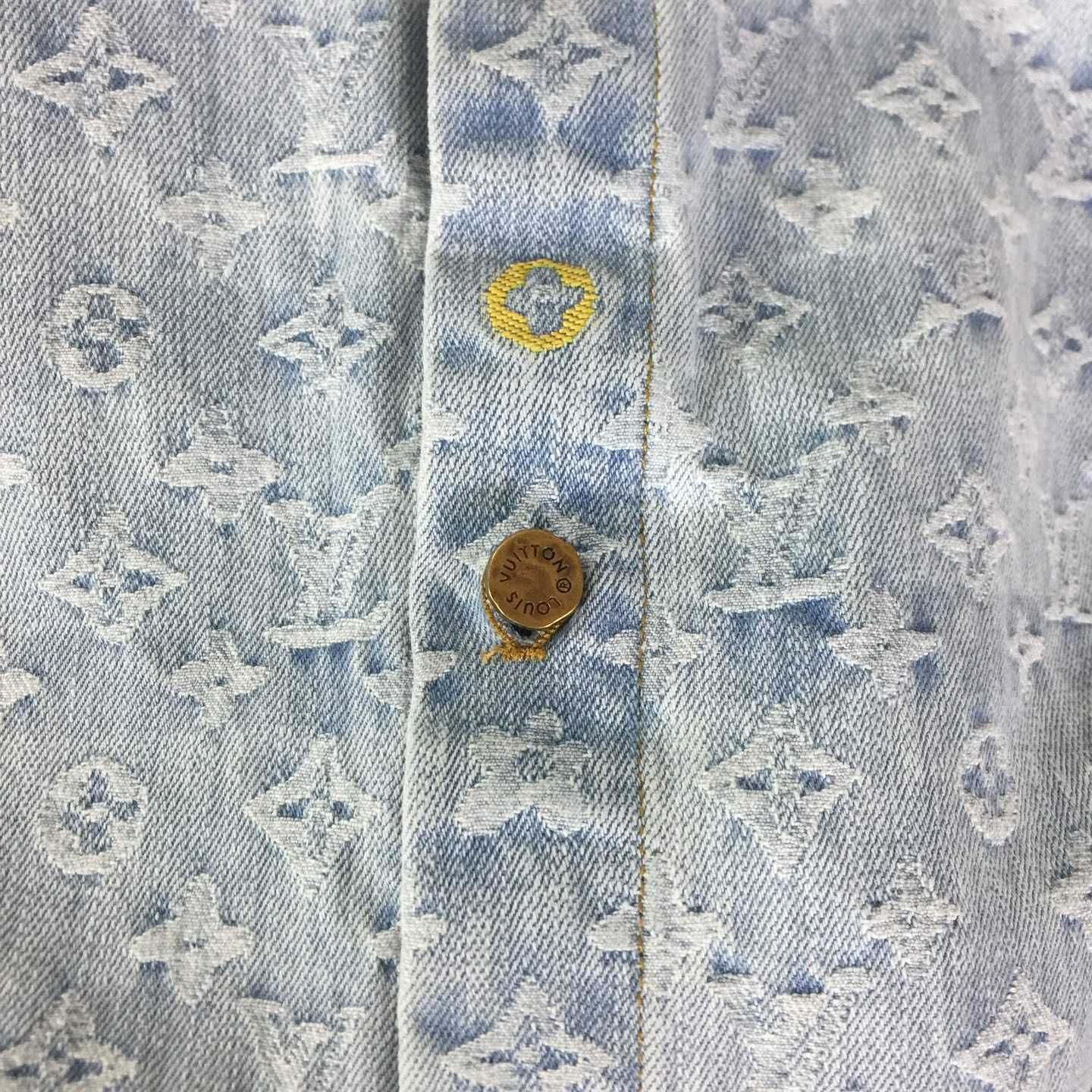 Louis Vuitton Tyler Colorful Card Denim Shirt - EUR FASHION