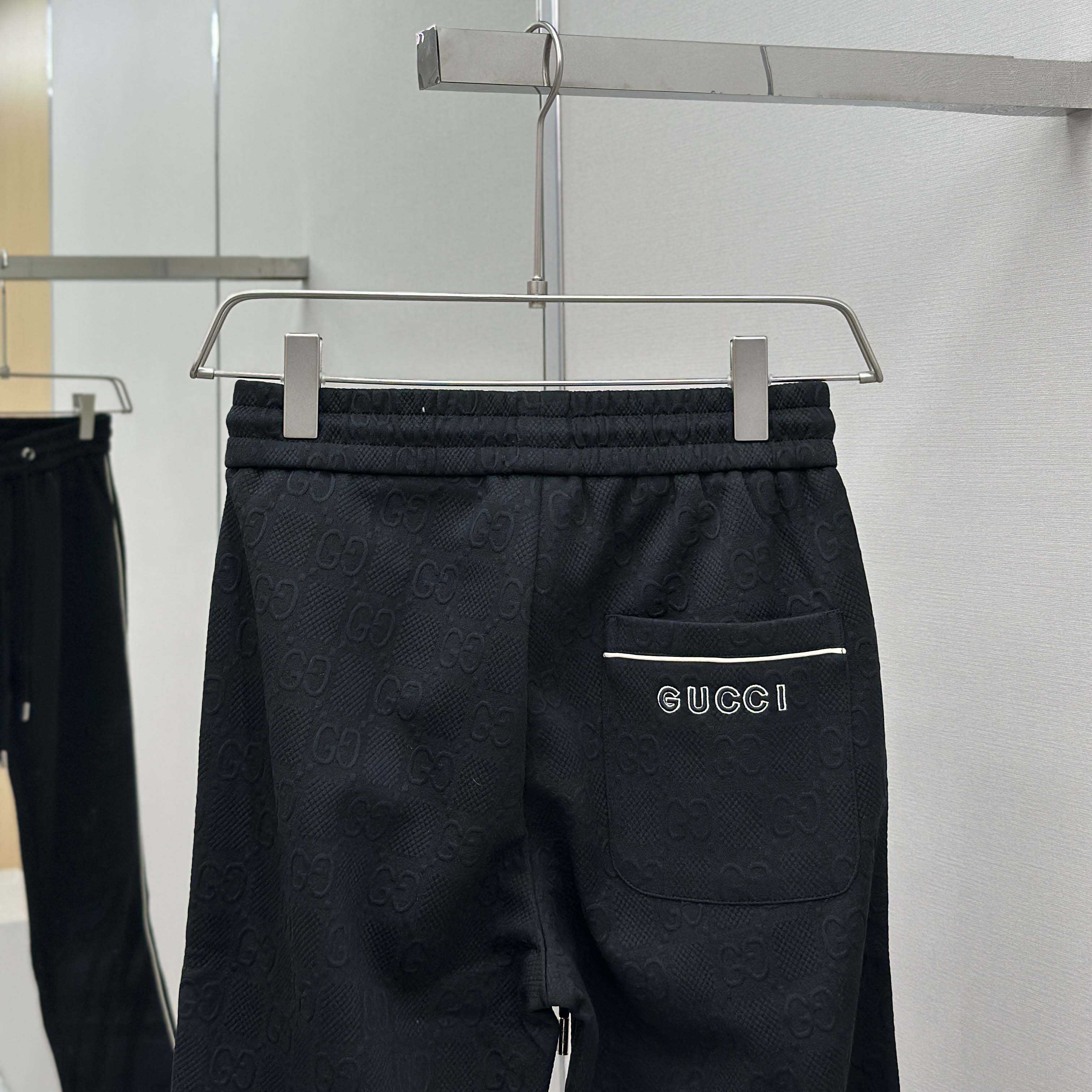 Gucci Black Cotton Pants - EUR FASHION