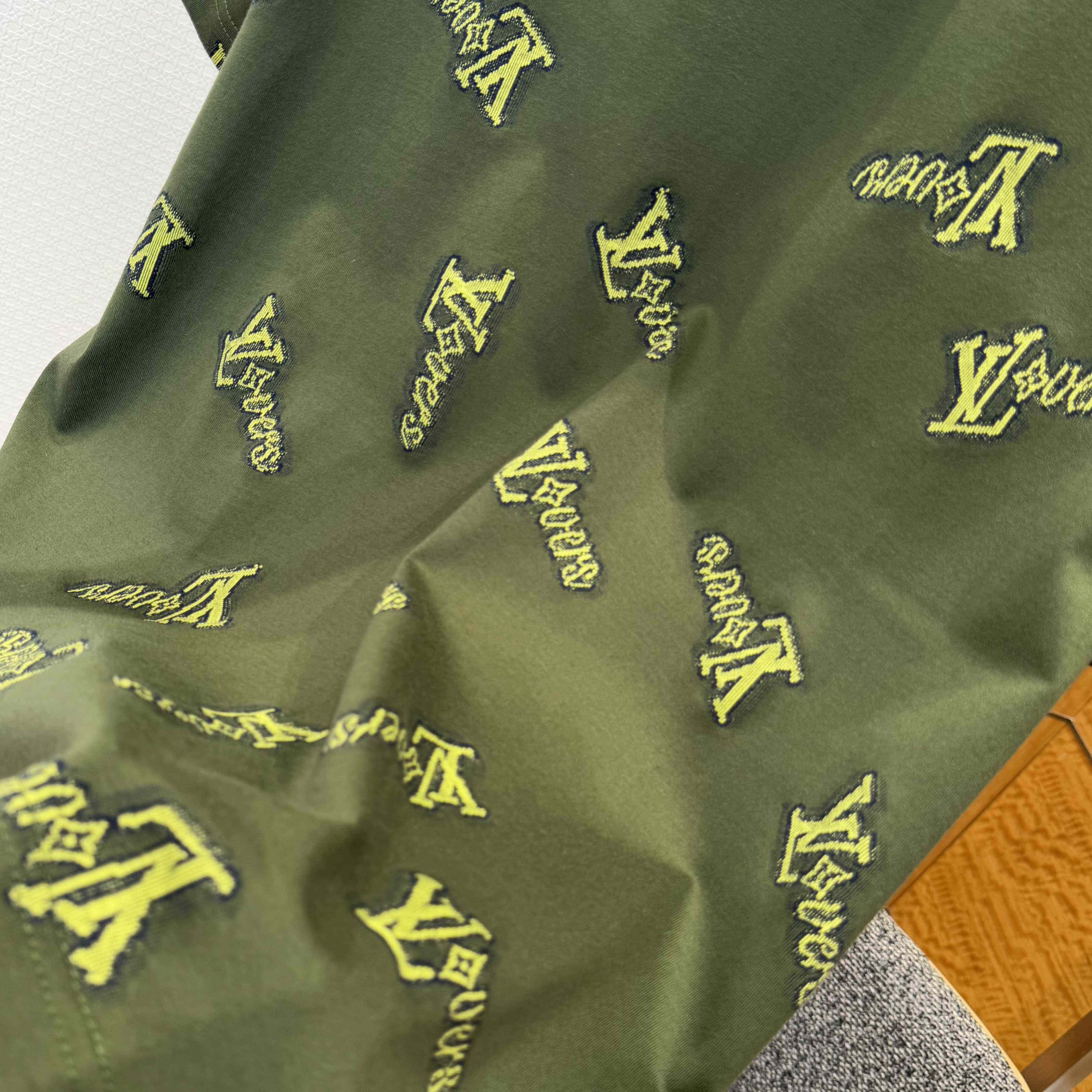 Louis Vuitton Jacquard Cotton T-Shirt   1AGJYS - EUR FASHION