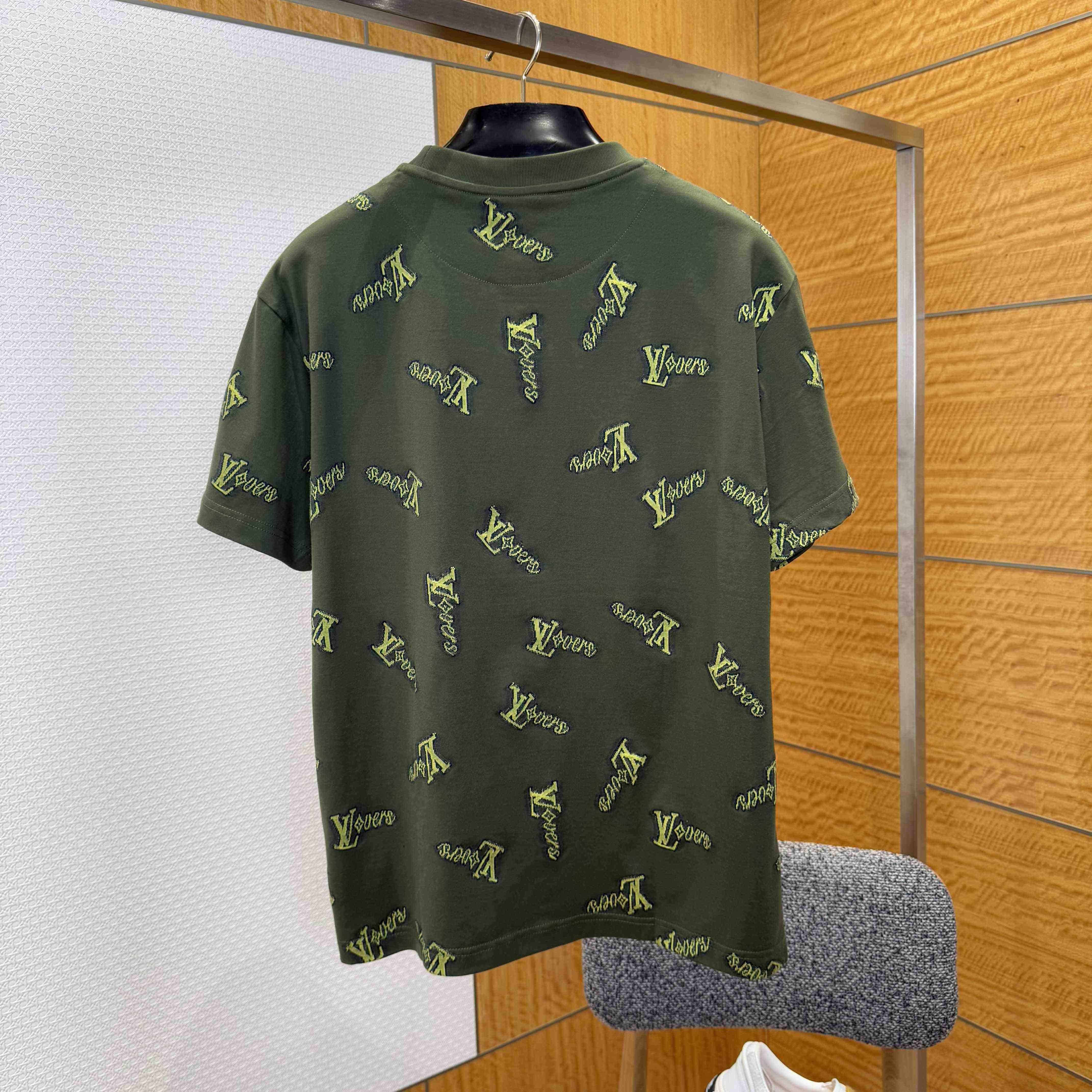 Louis Vuitton Jacquard Cotton T-Shirt   1AGJYS - EUR FASHION